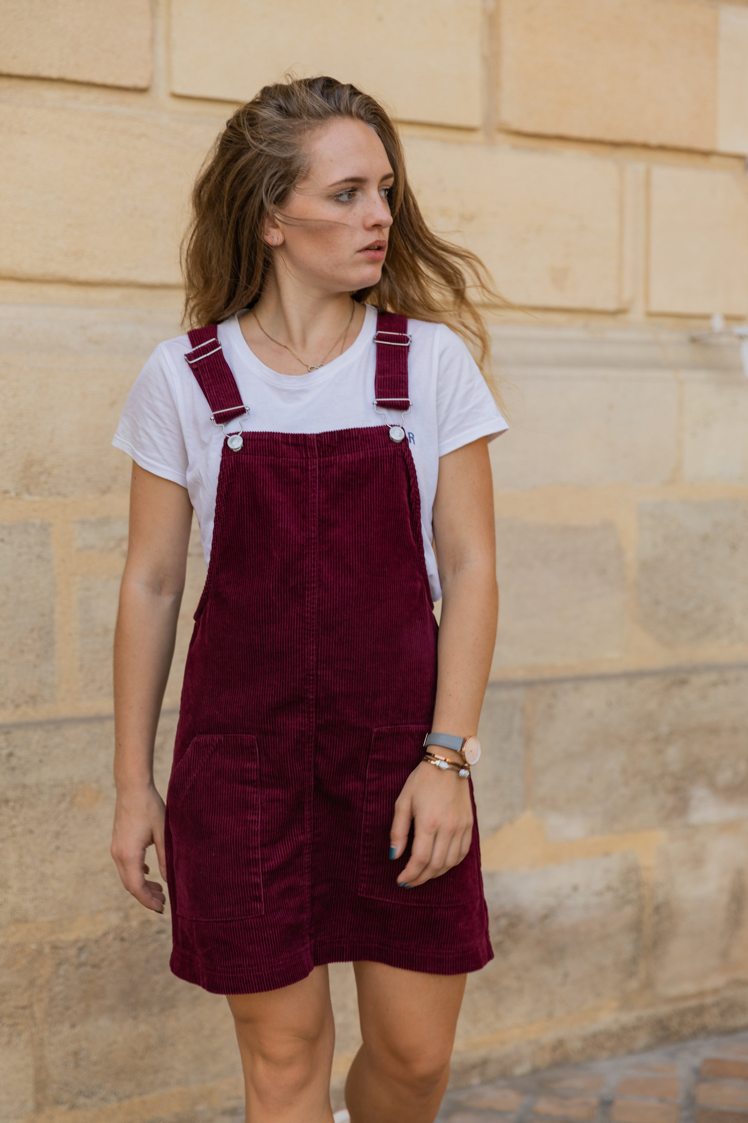 Robe Salopette Velours Côtelé Robe Salopette En Velours Côtelé Boohoo FR