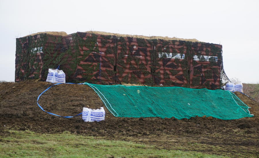 Purpose-built explosive ordnance facility on site