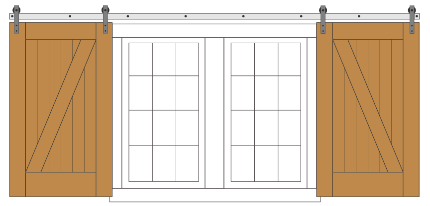 Bi-Parting Systems - 2 Doors