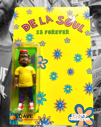 デラソウル　フィギュア　未使用 デラソウル フィギュア De La Soul Figure Beautiful Unused in Box