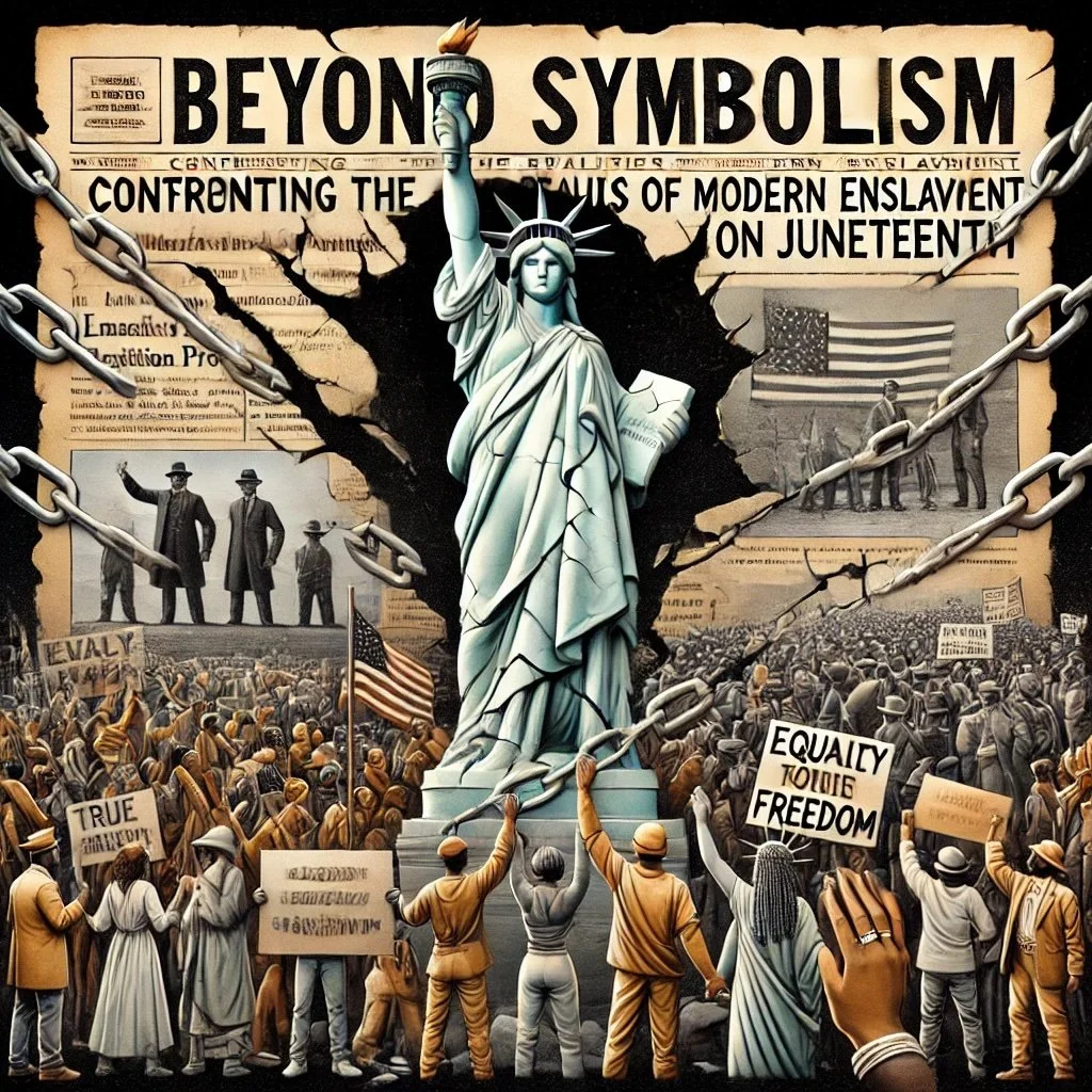 Beyond Symbolism: Confronting the Realities of Modern Enslavement on Juneteenth