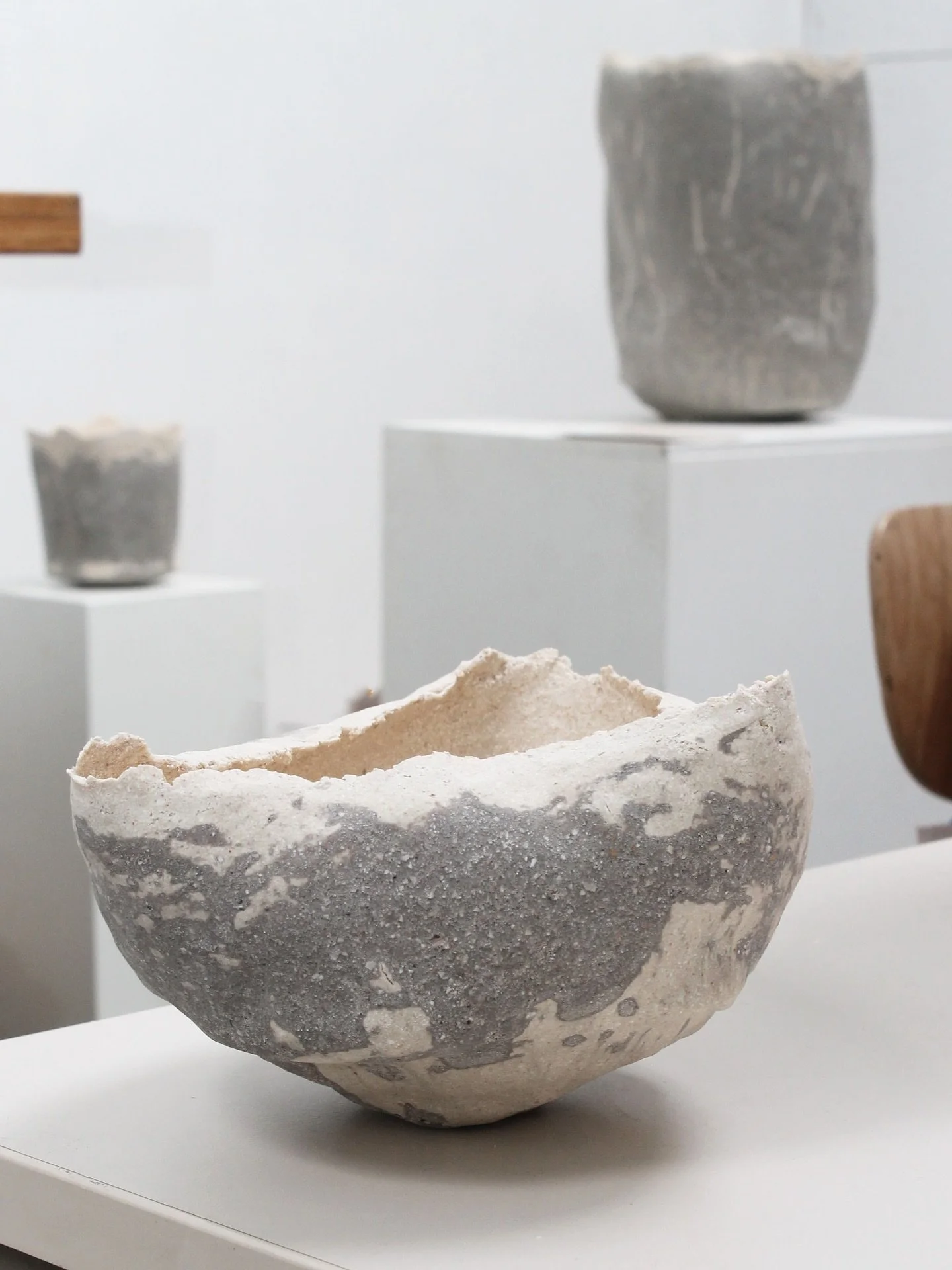 Work in progress- preparation for @dutchdesignweek 

Showing new @eggshell_ceramic planters &amp; artworks