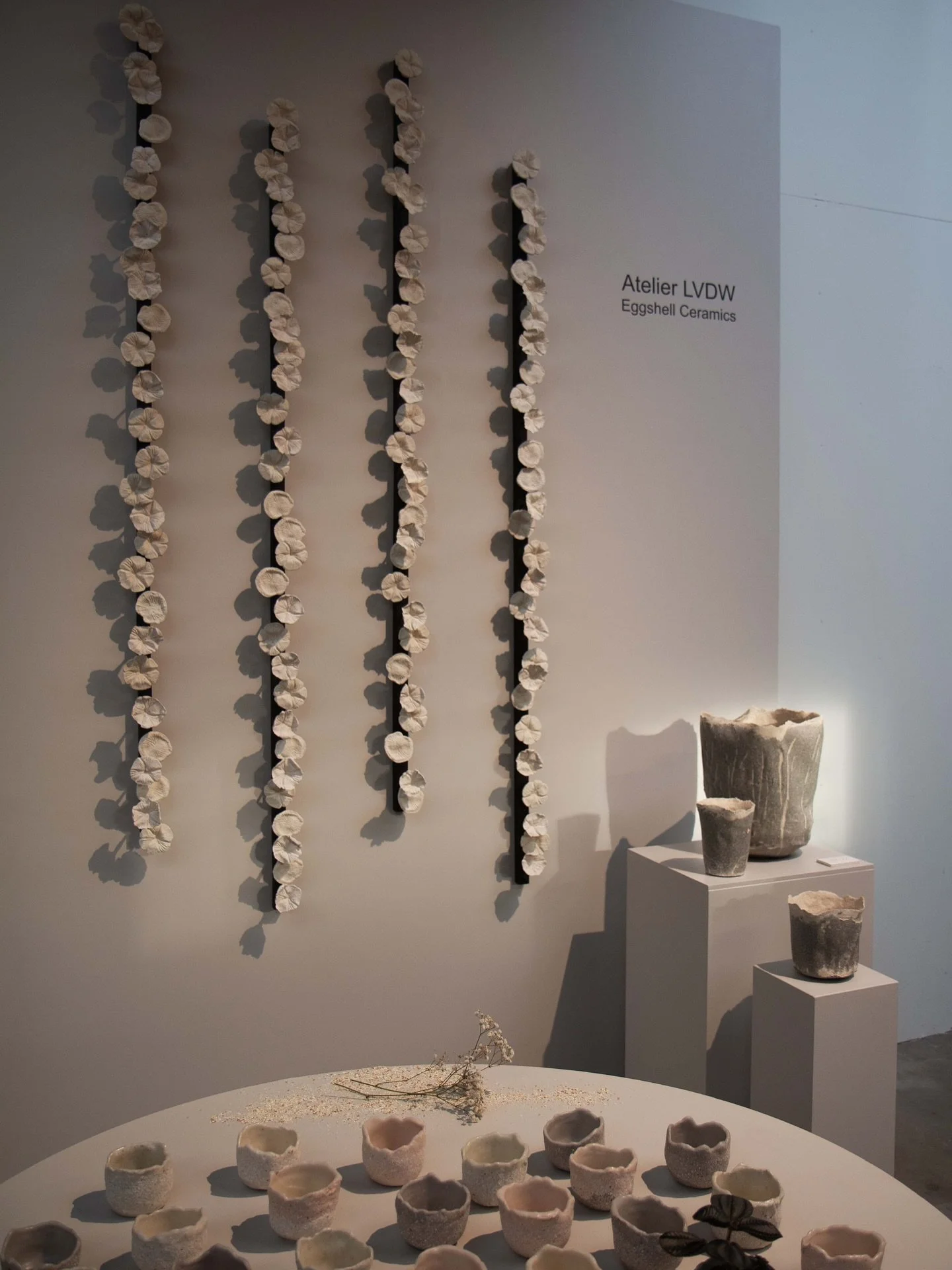 Couple of days left to visit @dutchdesignweek 
Don’t forget to check out @something.events_nl at the Schellensfabriek. You can explore a large variety of interesting design projects next to our @eggshell_ceramic objects & Re-Planters. 
The