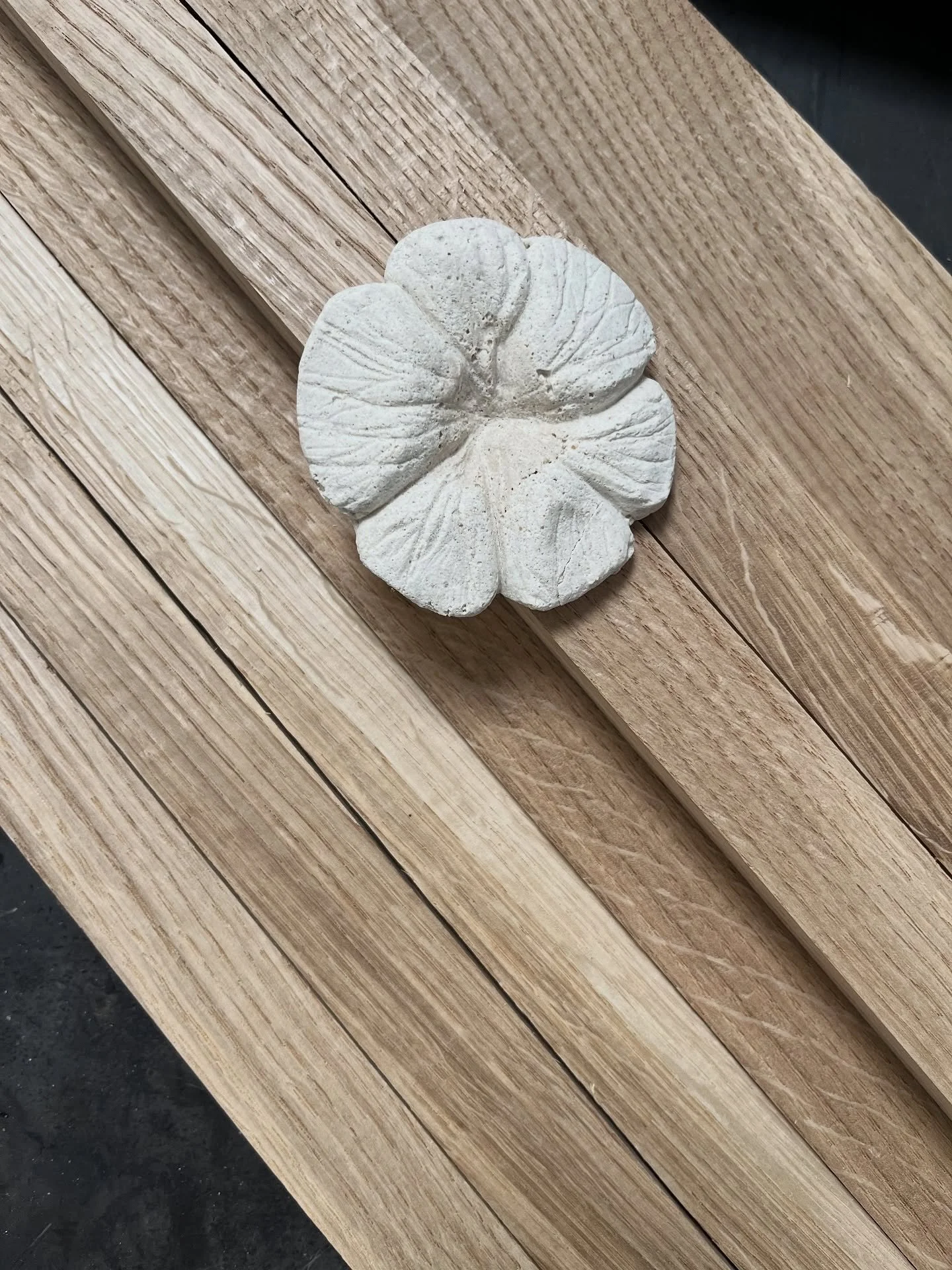 &lsquo;Meraki&rsquo; in naturel oak in the making. 

To be continued