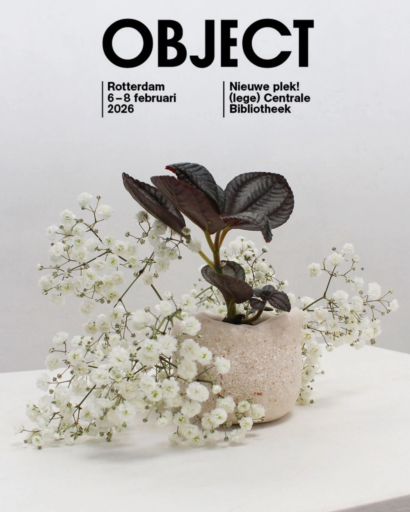 Next week: @objectrotterdam 🎉
Find our Eggshell Ceramic collection at the 4th floor