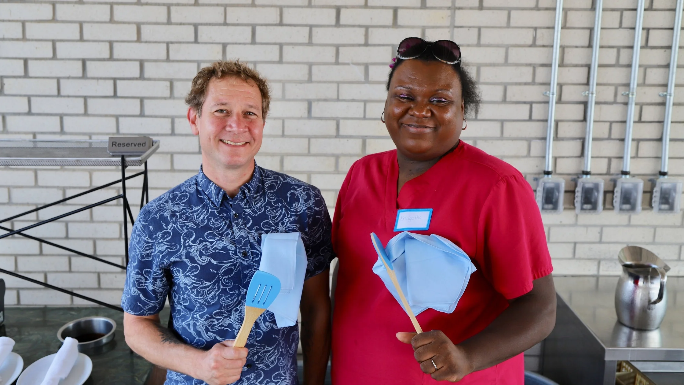 Shawn Stokes, Luna Rotisserie and Empanadas Bridgette Harper-Reid, Creekside Elementary School