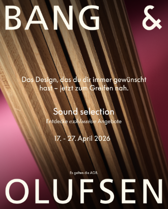 Bang &amp; Olufsen Sound selecion Days 17.-27. April2026