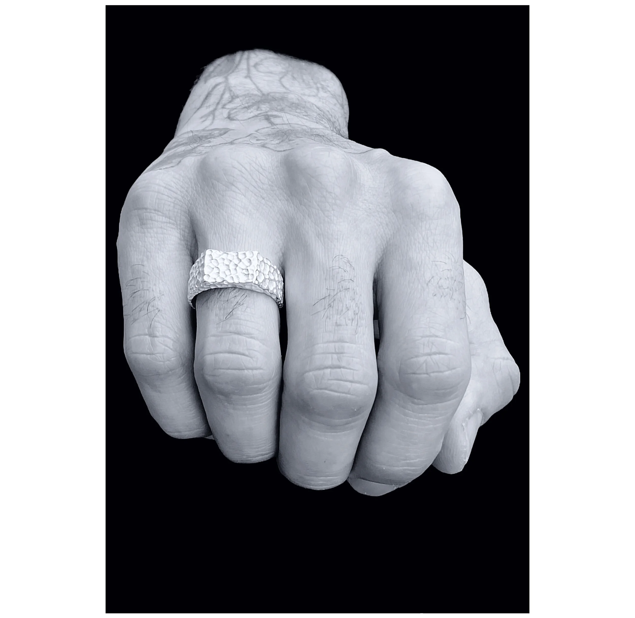 JRS Drilled Signet Ring