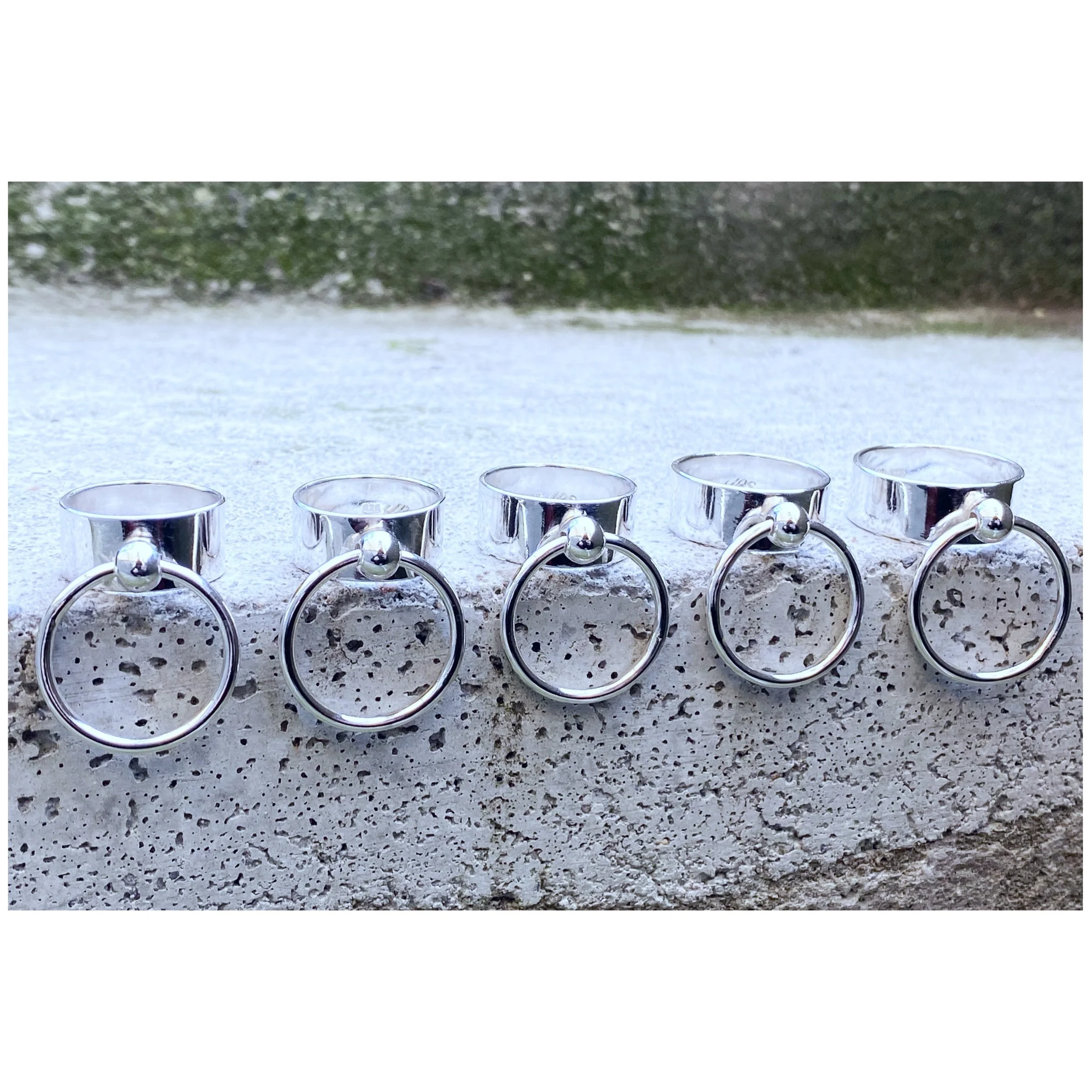 B.D.J.R.S.M BIG LOOP RING