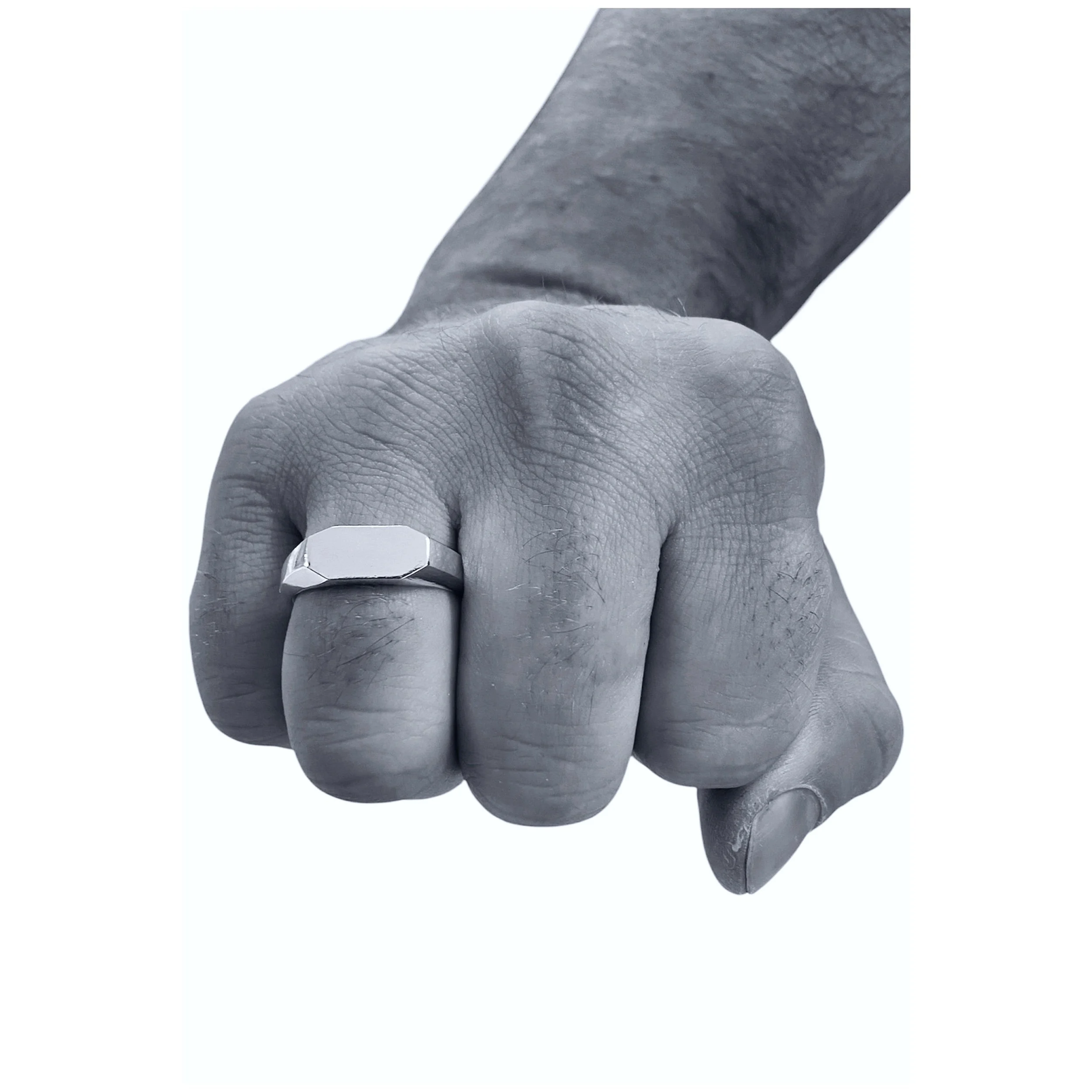 JRS OCTAGON SIGNET RING