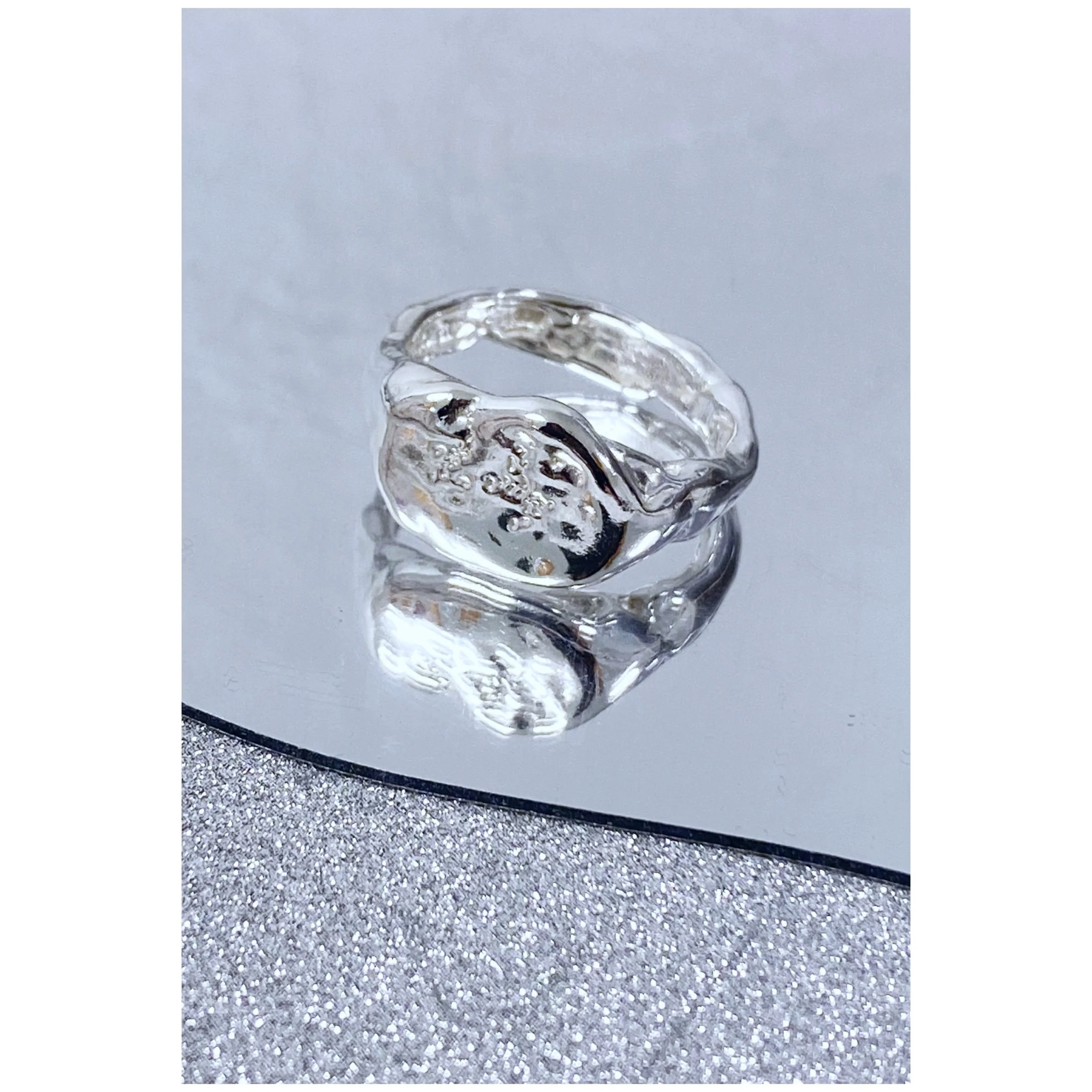 JRS MELT SIGNET RING