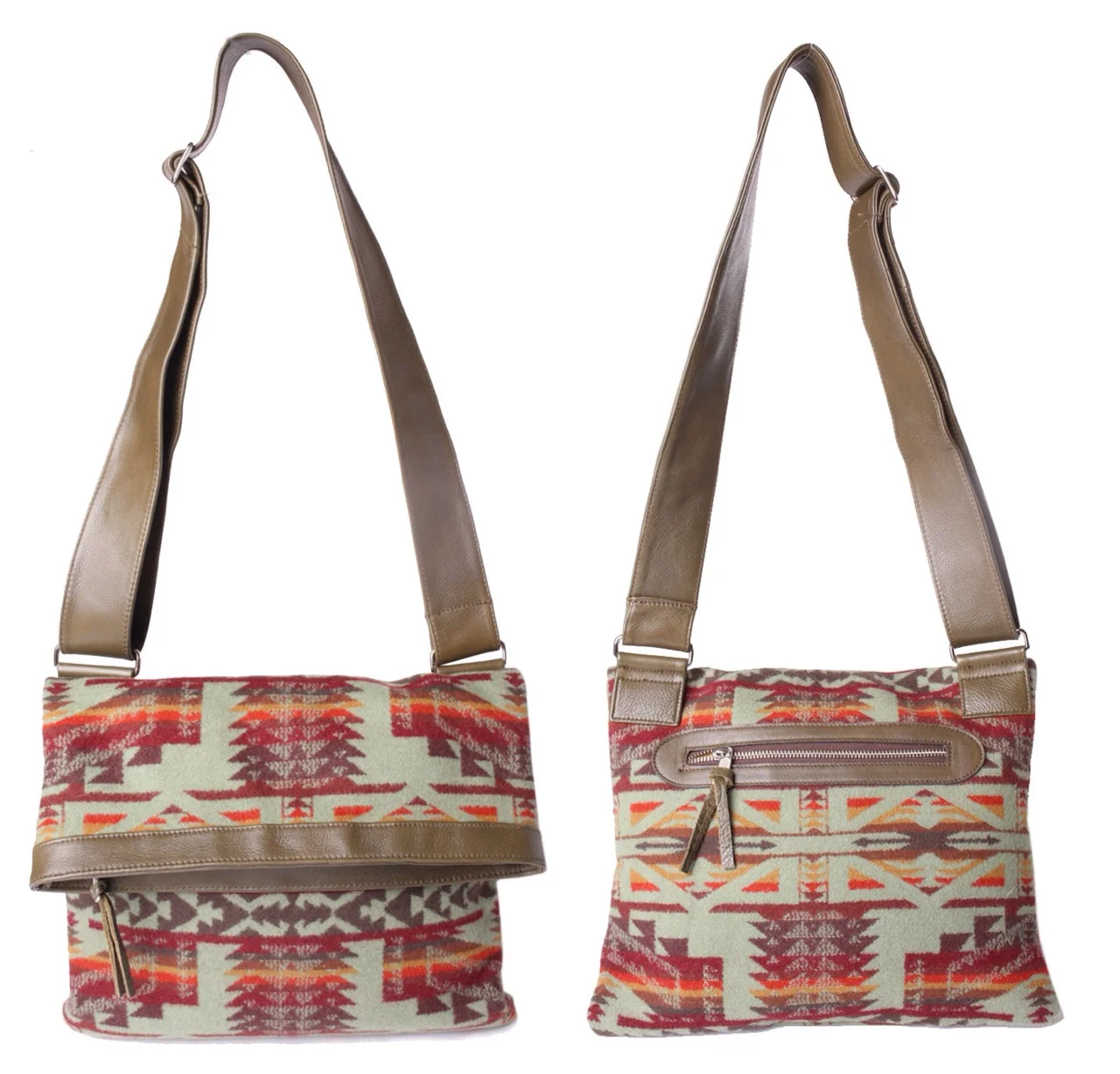 Earthy Green Pendleton Messenger.JPG