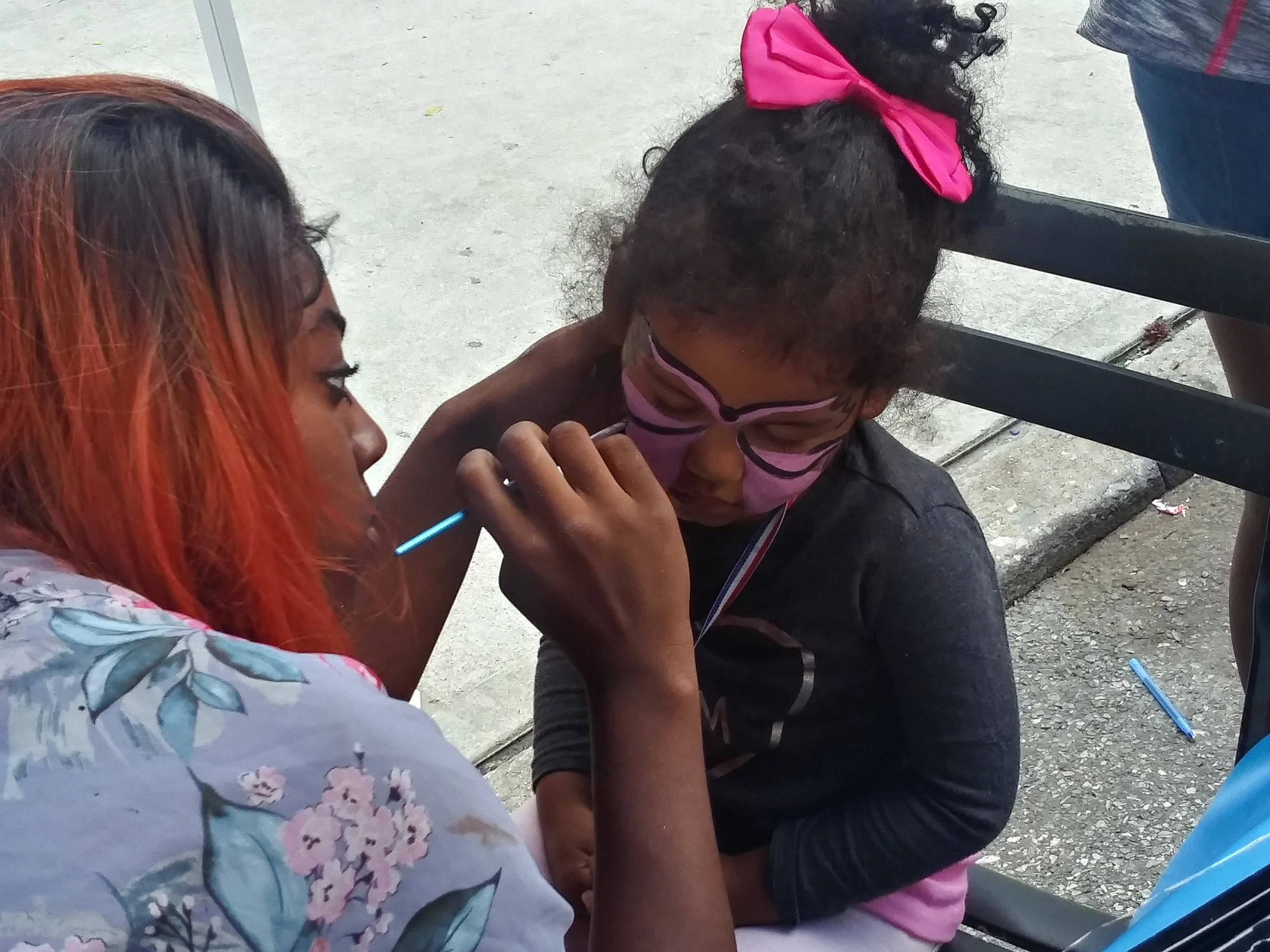 Thanks to Brianna Bey for helping Youth Potential Academy with face painting. Our youth really enjoyed their faces... "Together We Can, Together We Will, Together We Must!" - Be Involved!