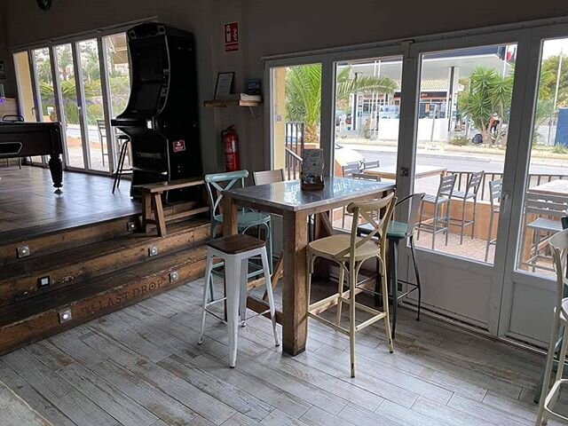 Well here we are guys, it&rsquo;s been a week since we closed the doors and it&rsquo;s Friday night again in the Drop 
This special table still sits empty along with all the others and it probably will do until May at the earliest!
Very poignant... b