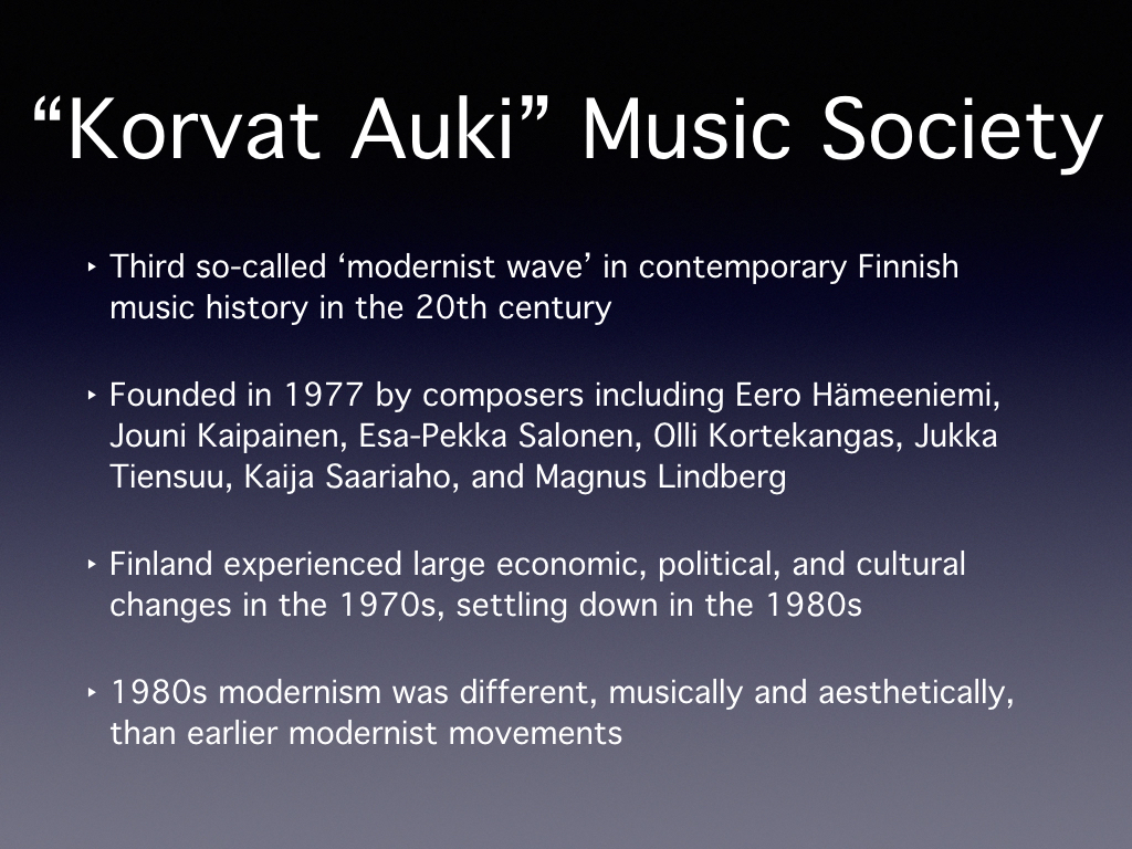 "Korvat Auki" Music Society