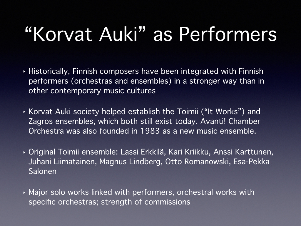 "Korvat Auki" as Performers