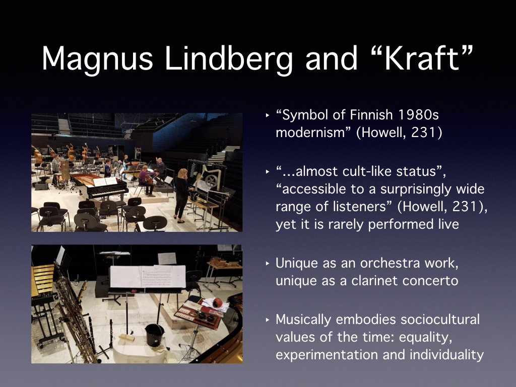 Magnus Lindberg and "Kraft"