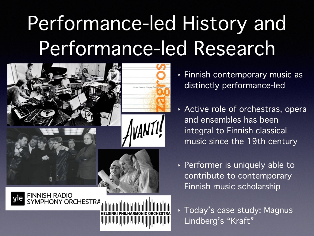 Performance-Led History and Performance-Led Research