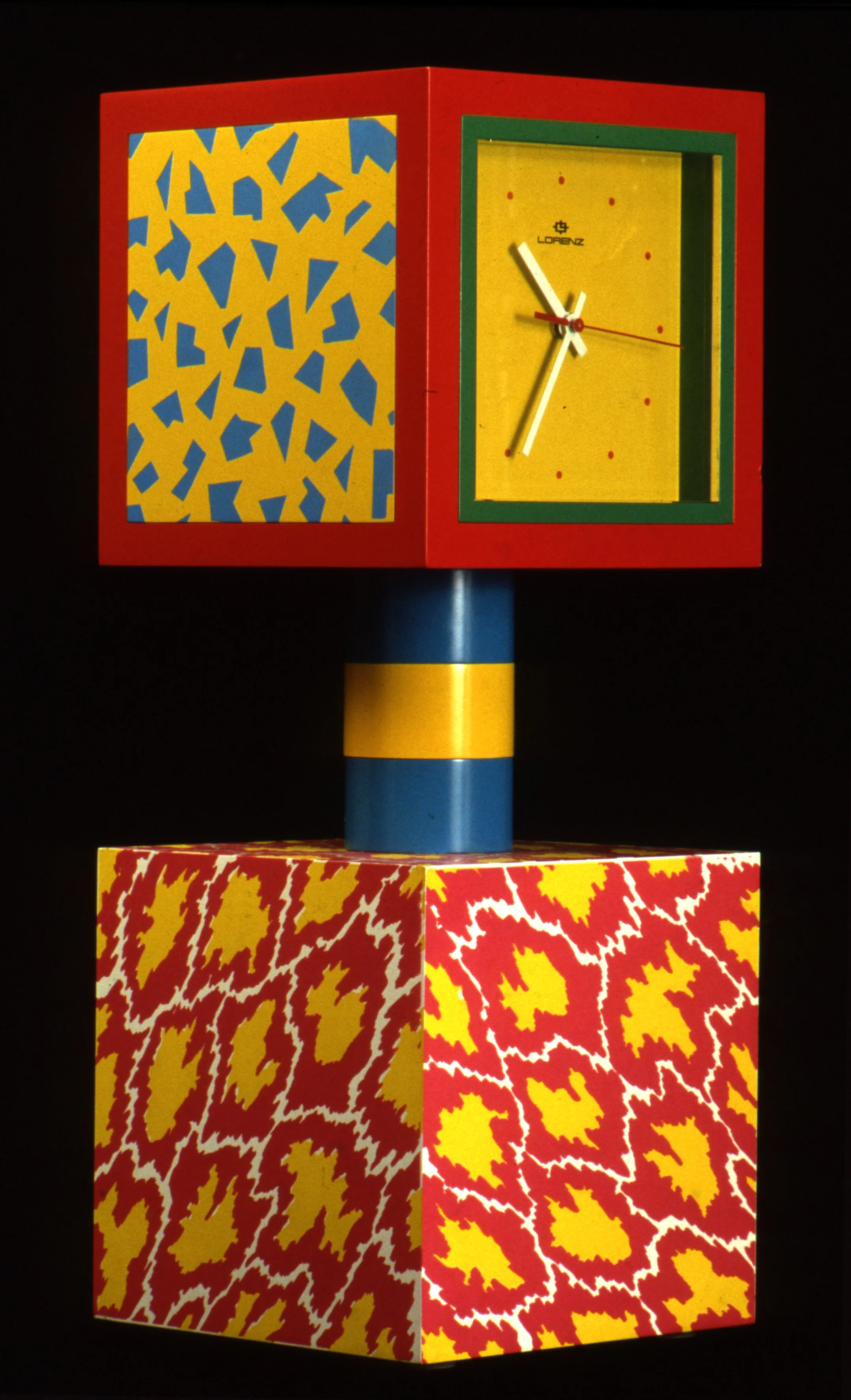 1990 1980 Memphis Excelsior clock — George Sowden