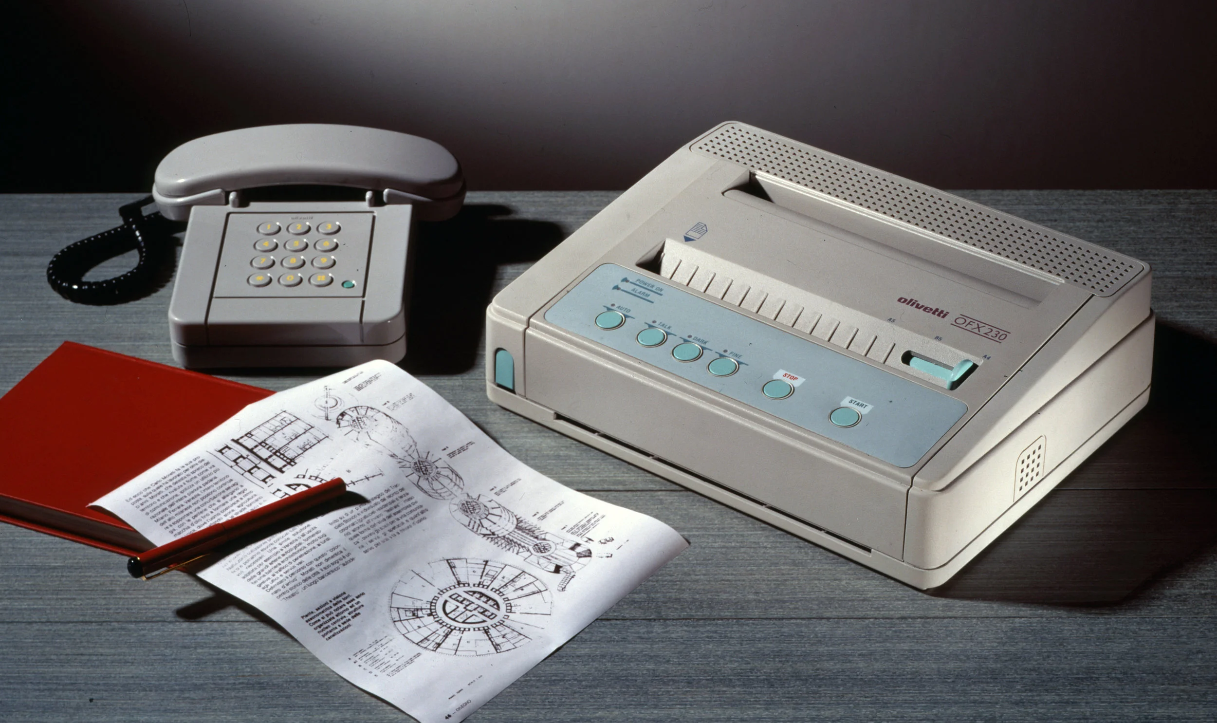 Fax Machine 1980s