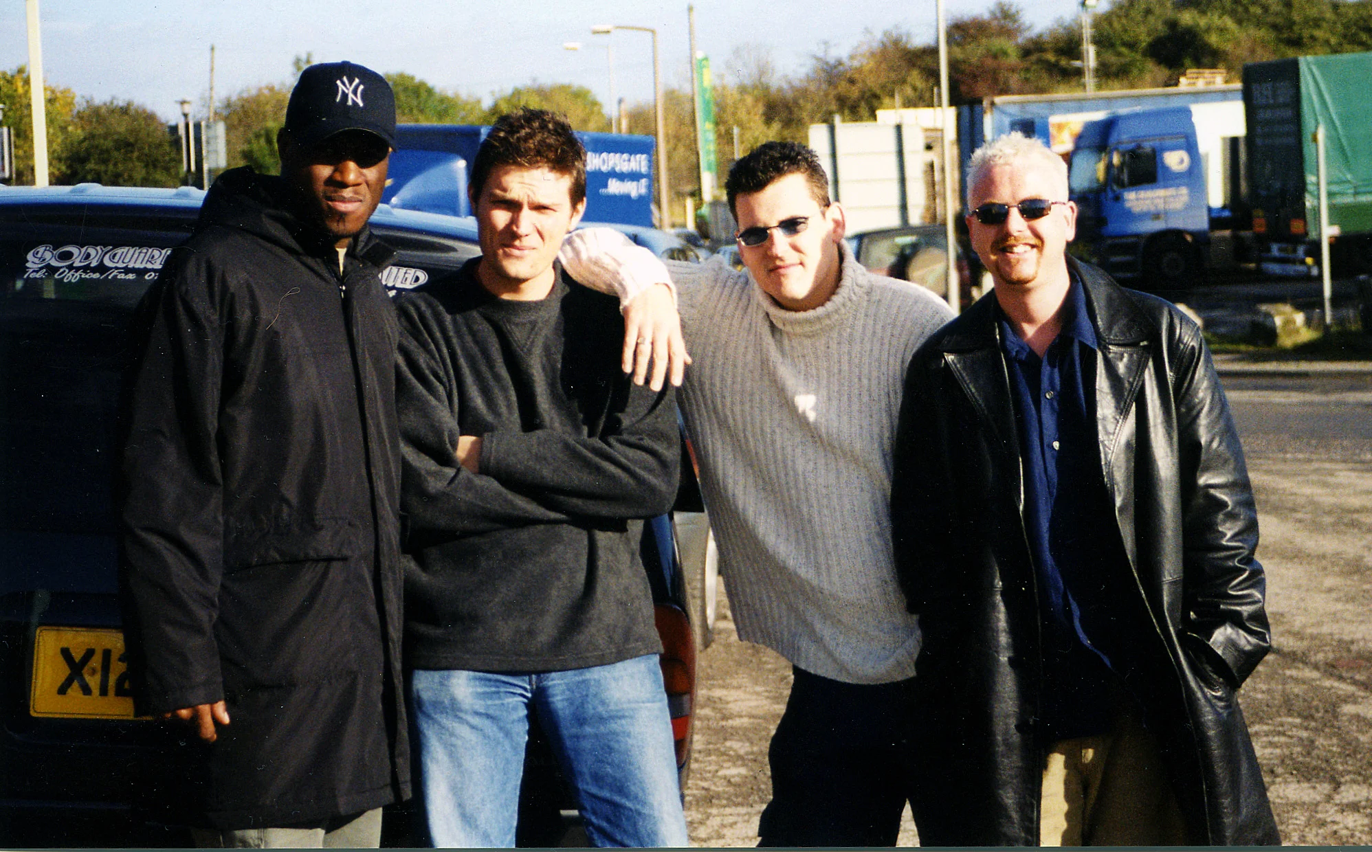 On the A1 tour in 2000