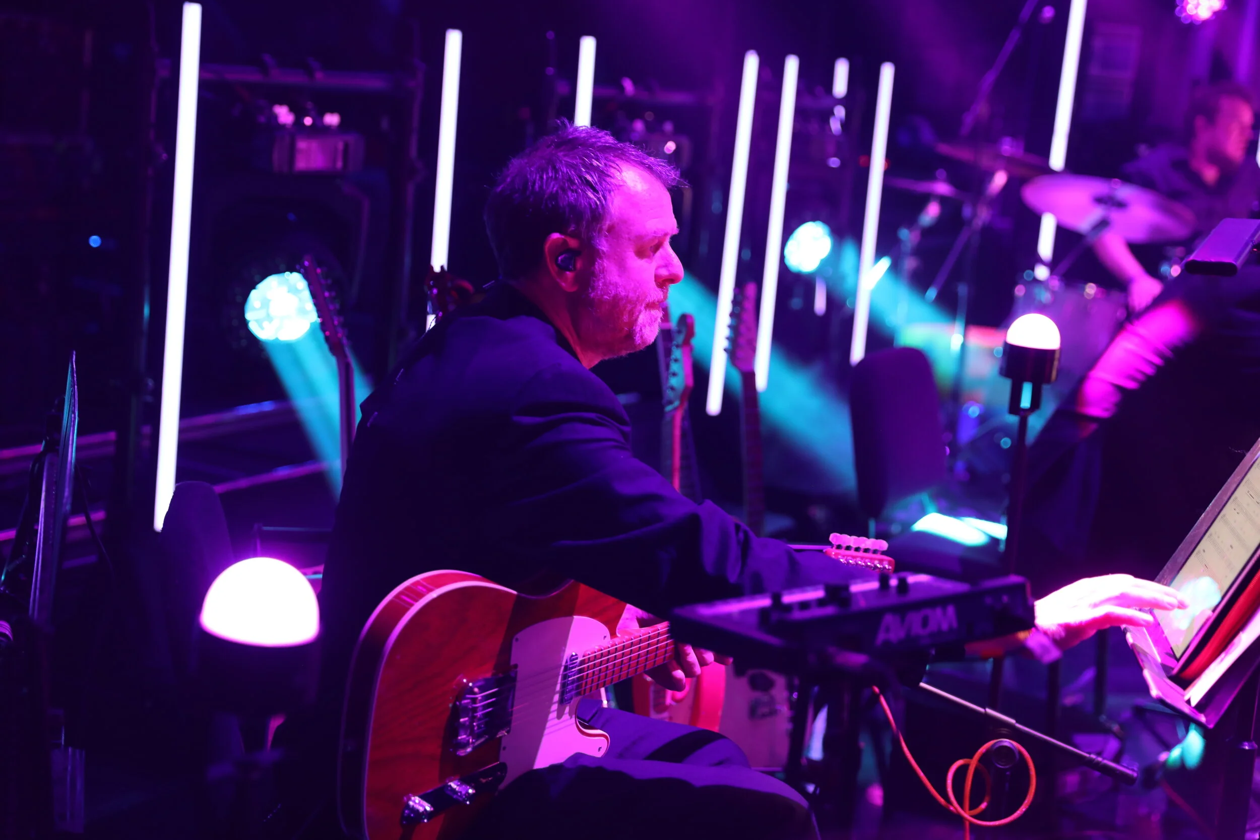 On the set of "The Greatest Show" - a celebration of Musical Theatre filmed during the pandemic, and shown on BBC1 on 7th Feb 2021
