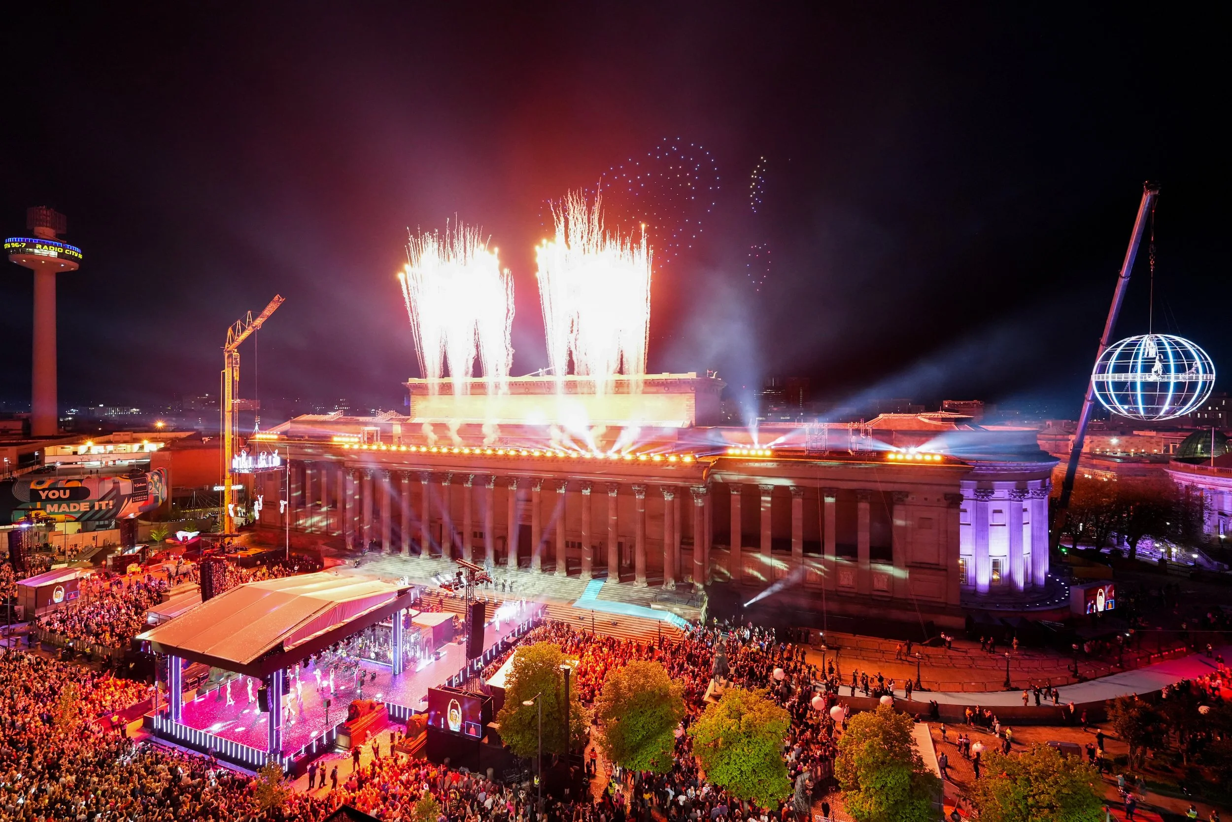  End of Eurovision Opening Ceremony, Liverpool 2023 
