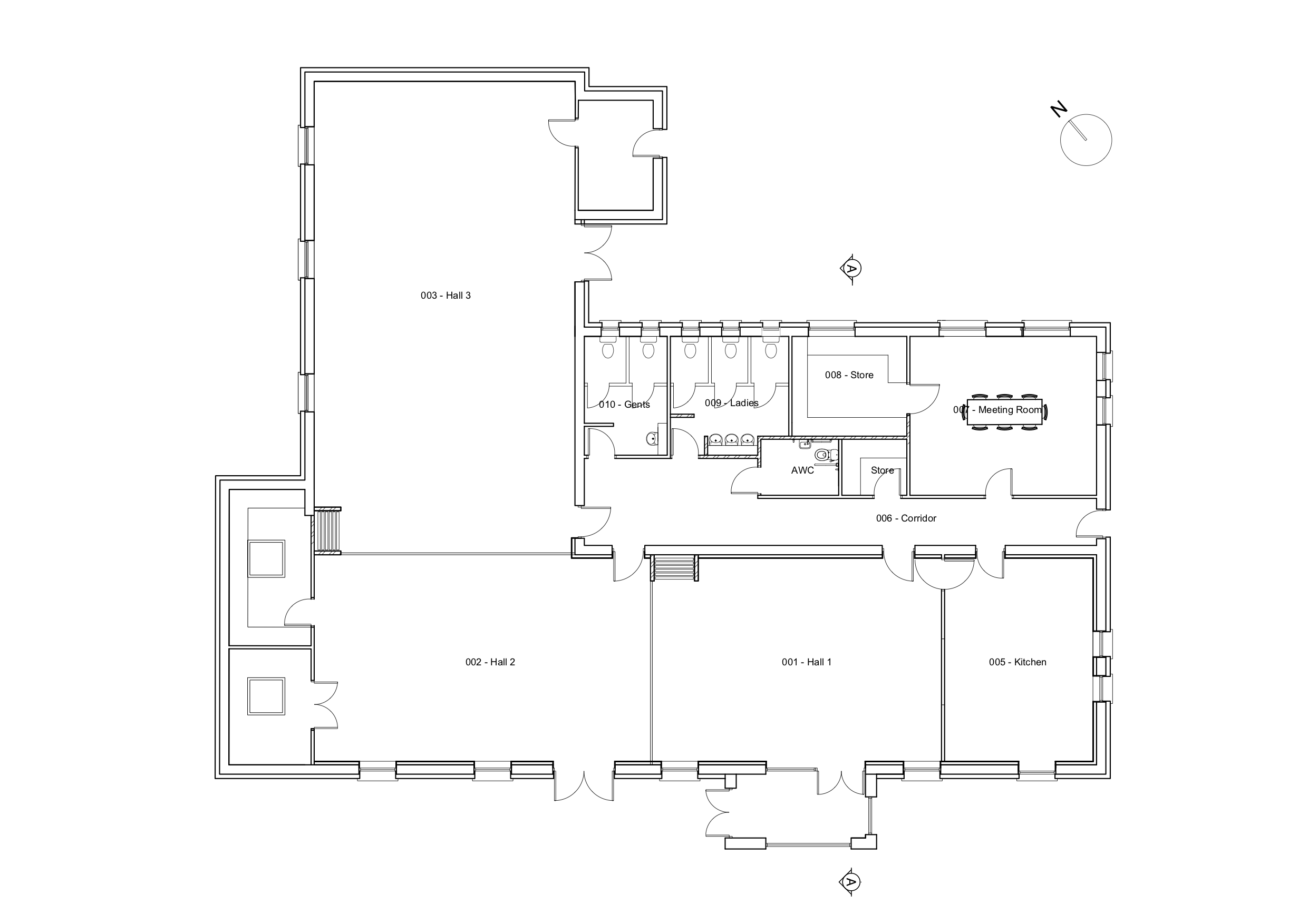 PROPOSED GROUND FLOOR PLAN