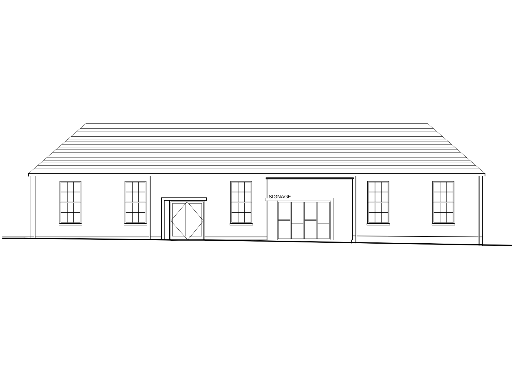 PROPOSED SOUTH ELEVATION