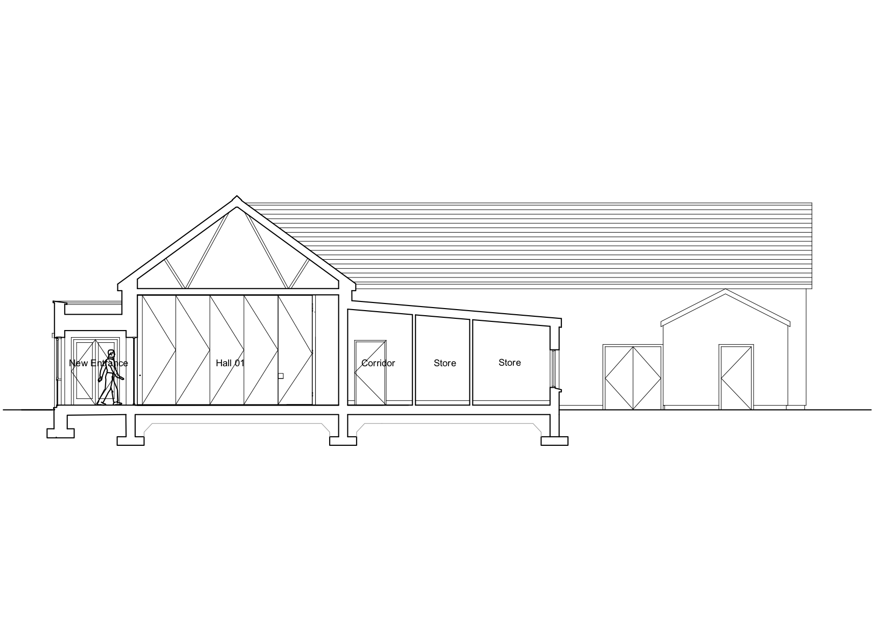 PROPOSED SECTION A-A