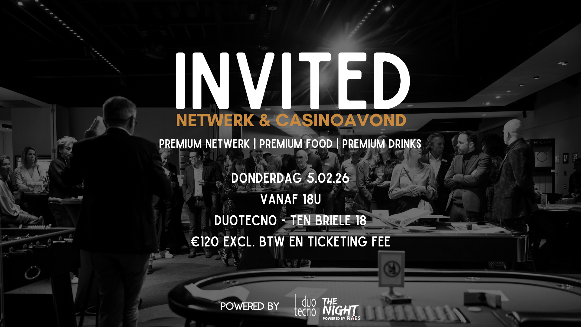 INVITED - Netwerk & Casinoavond
