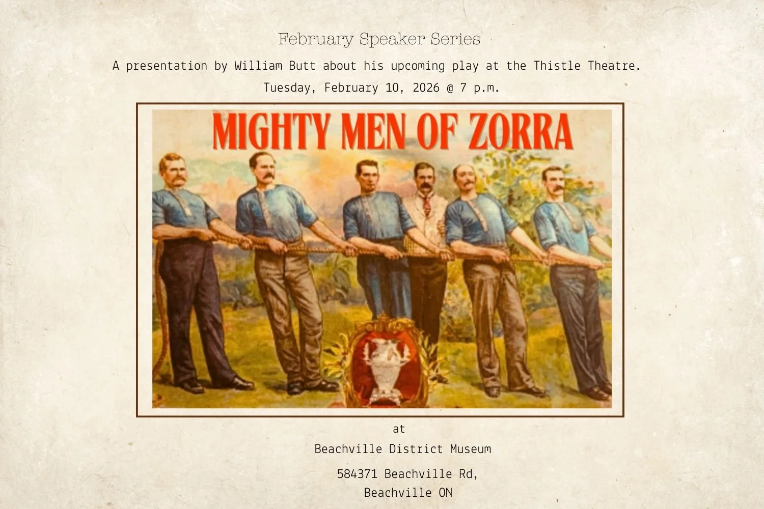 February Speaker Series