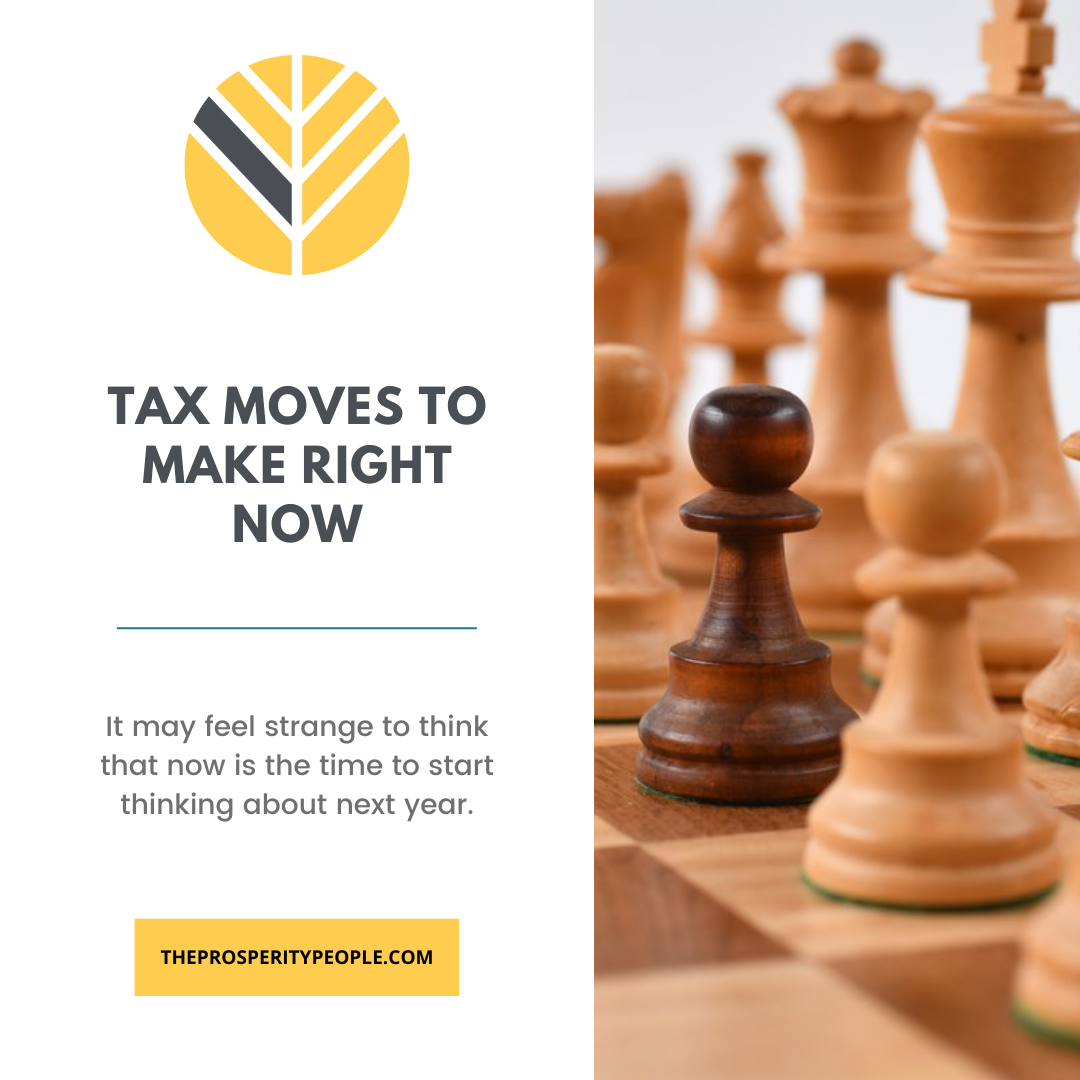 Tax Moves To Make Right Now