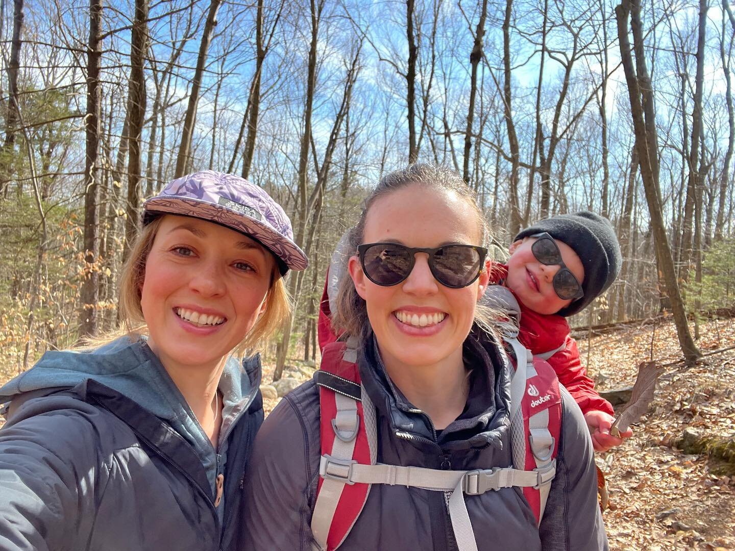Turns out a hike in the woods, some Vitamin D and time with an old friend was just what we needed this week .. Thanks &ldquo;Mack&rdquo; for a fun morning! ☀️ 

#optoutside #getoutside #spendtimeinnature #vitamindtherapy #moveyourbody
