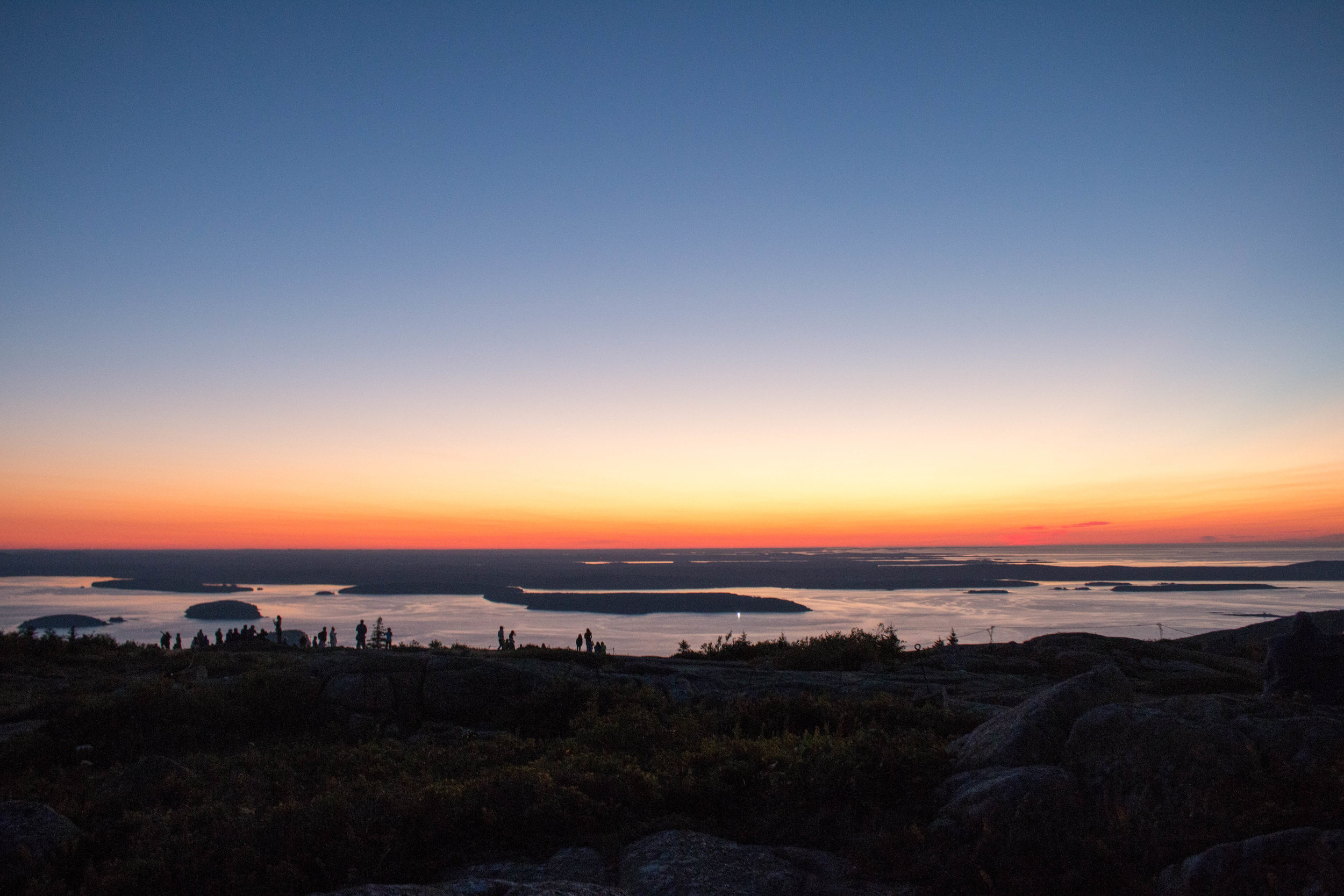 Sunrise from Cadillac Mountain