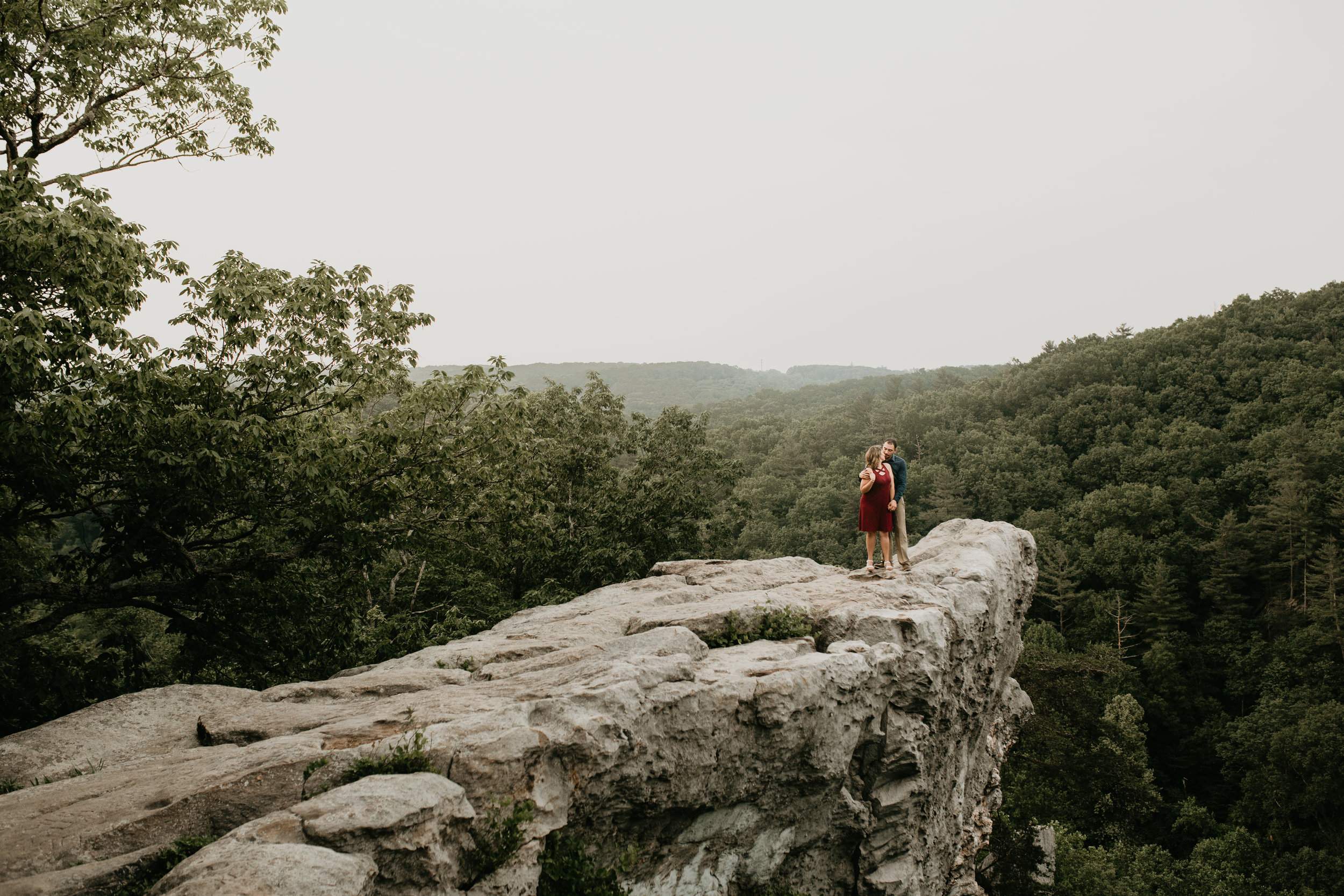 Nicole-Daacke-Photography-rock-state-park-overlook-king-queen-seat-maryland-hiking-adventure-engagement-session-photos-portraits-summer-bel-air-dog-engagement-session-25.jpg