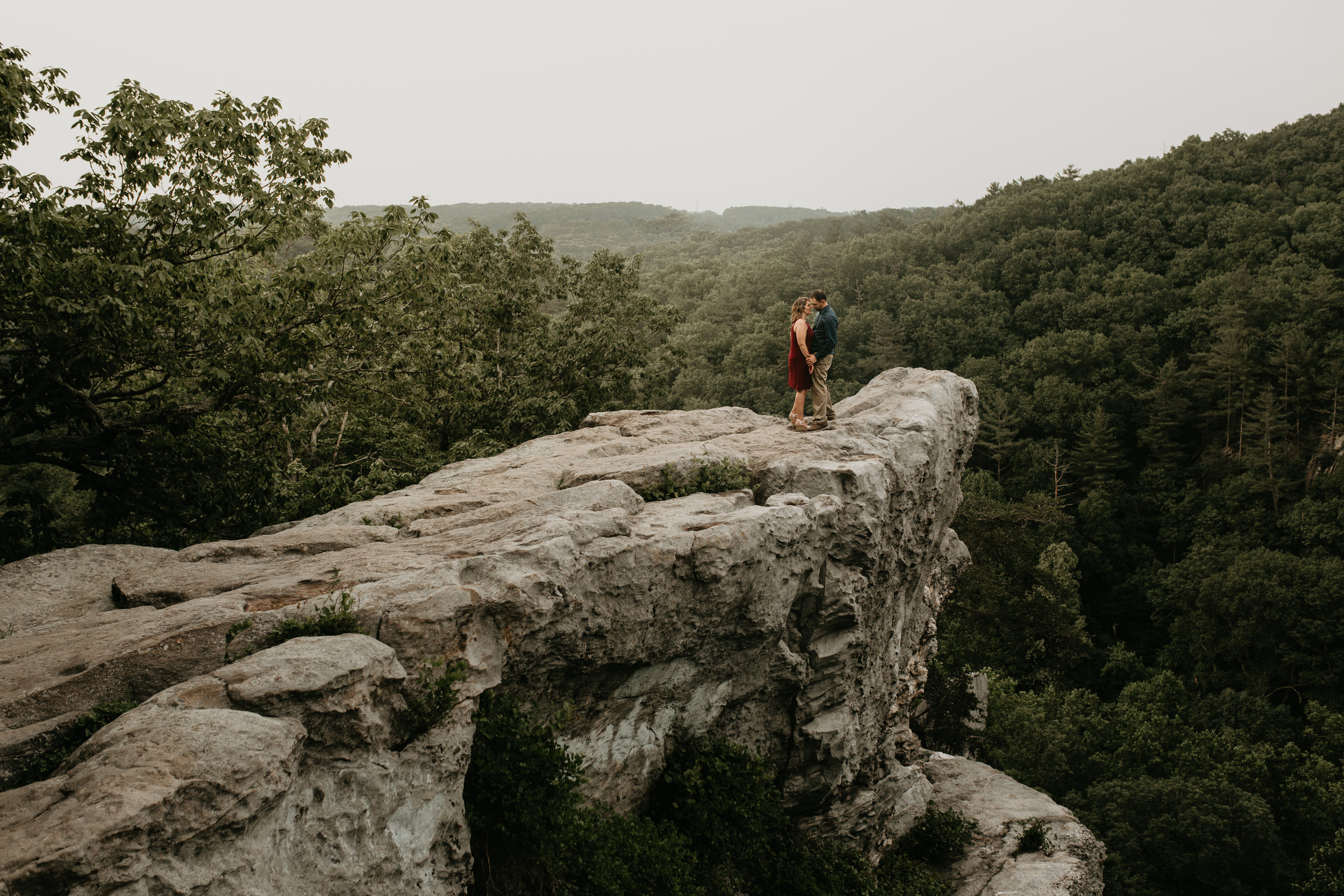 Nicole-Daacke-Photography-rock-state-park-overlook-king-queen-seat-maryland-hiking-adventure-engagement-session-photos-portraits-summer-bel-air-dog-engagement-session-28.jpg