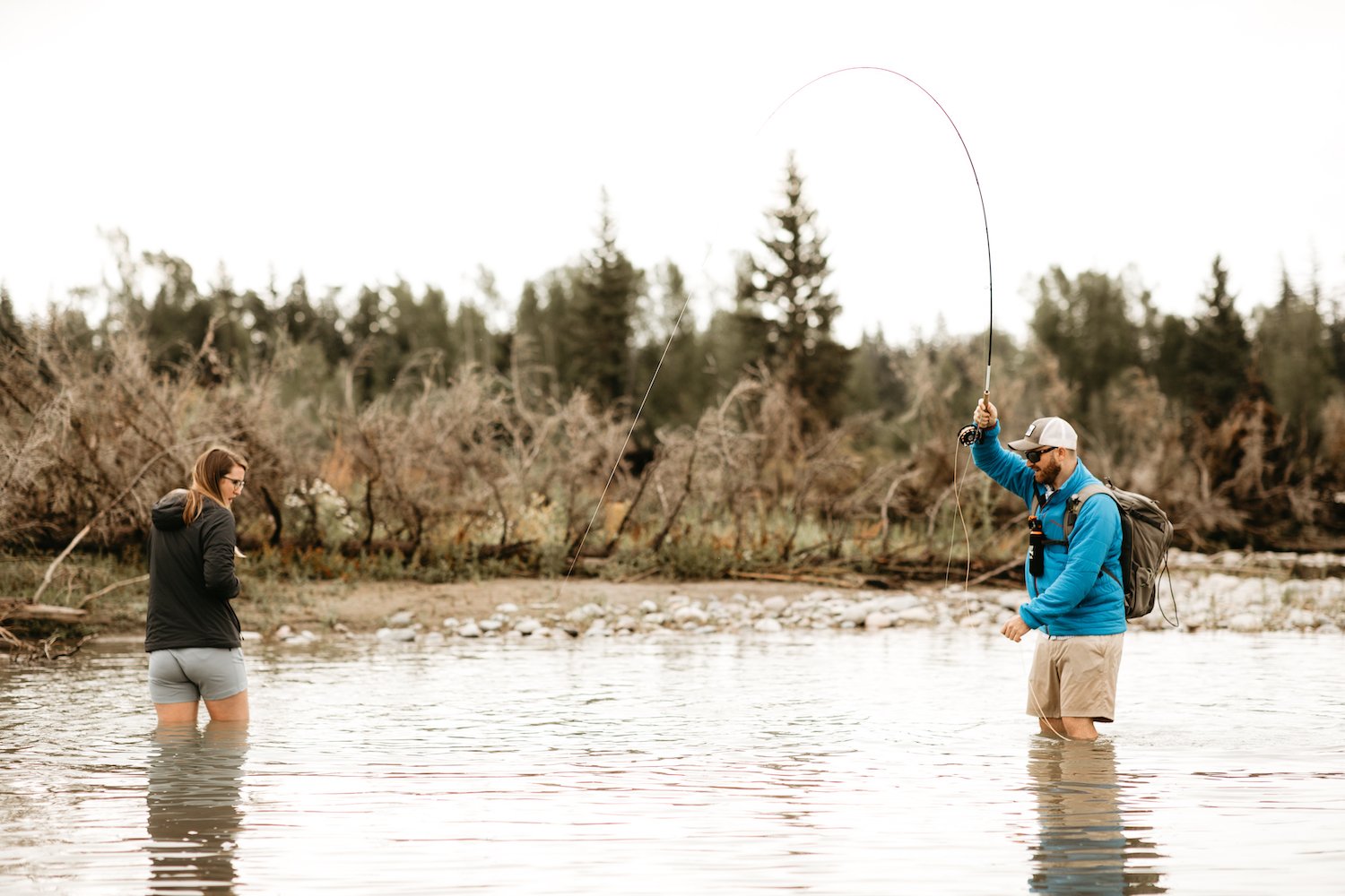 Fly Fishing Couples Portraits • Adventurous Wyoming Elopement — Nicole  Daacke Photography  Adventure Elopements + Wedding Photographer for  National Parks and other travels destinations