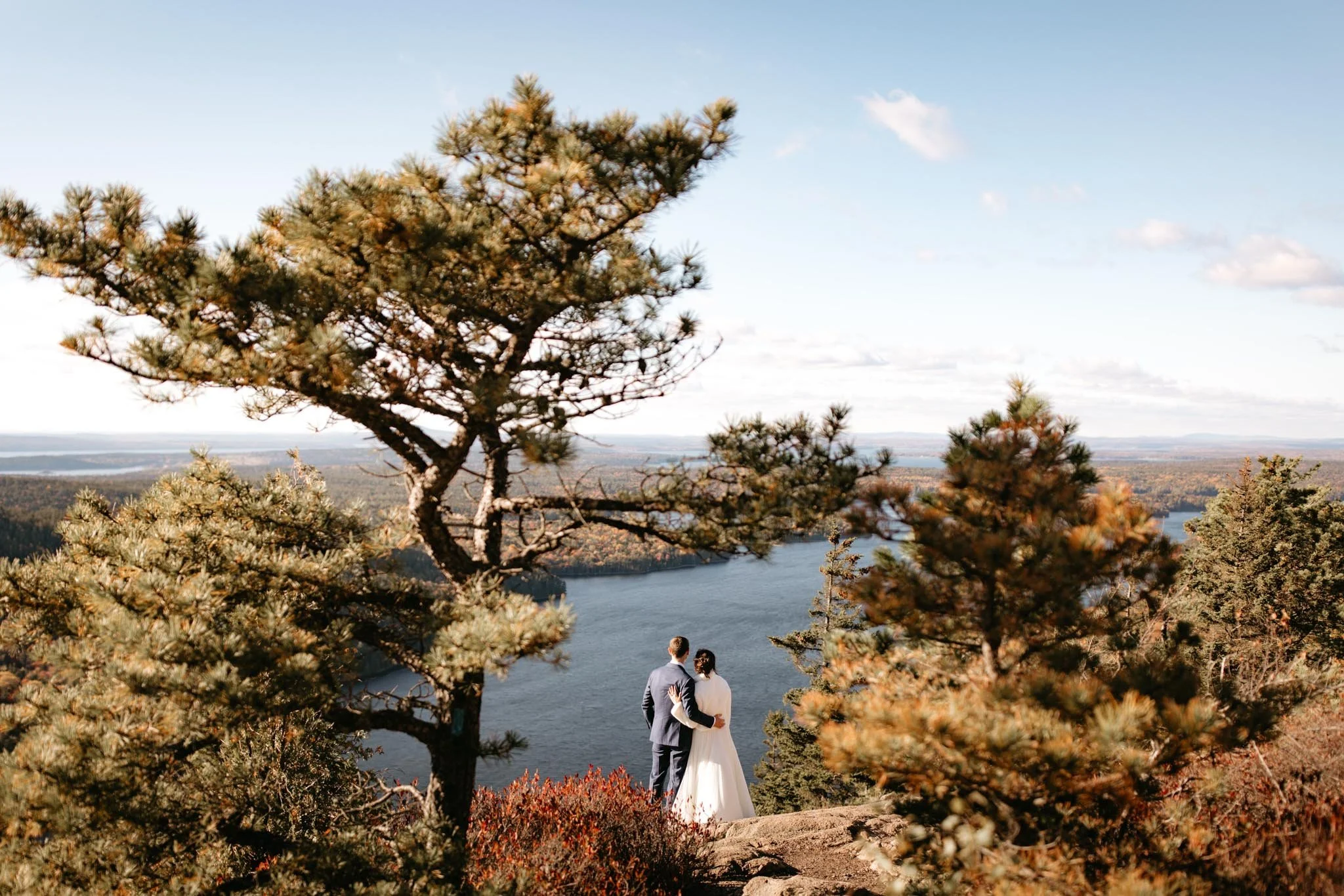 Acadia National Park Small Wedding in October