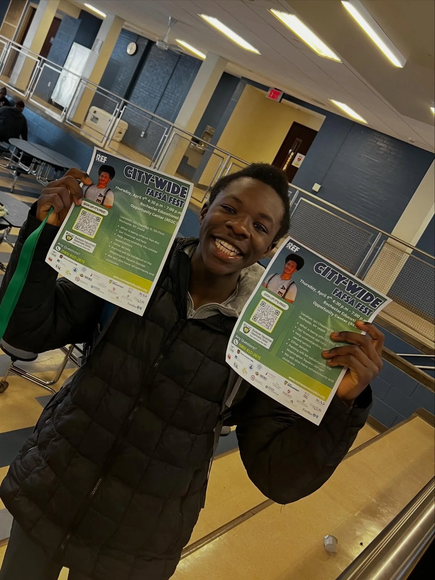 FAFSA season isn&rsquo;t over yet! 🎓
Join us at our Citywide FAFSA Event and get the support you need to complete your application.

🗓 April 9
⏰ 4:30&ndash;7:00 PM
📍 REOC

We&rsquo;re here to help every step of the way&mdash;see you there!