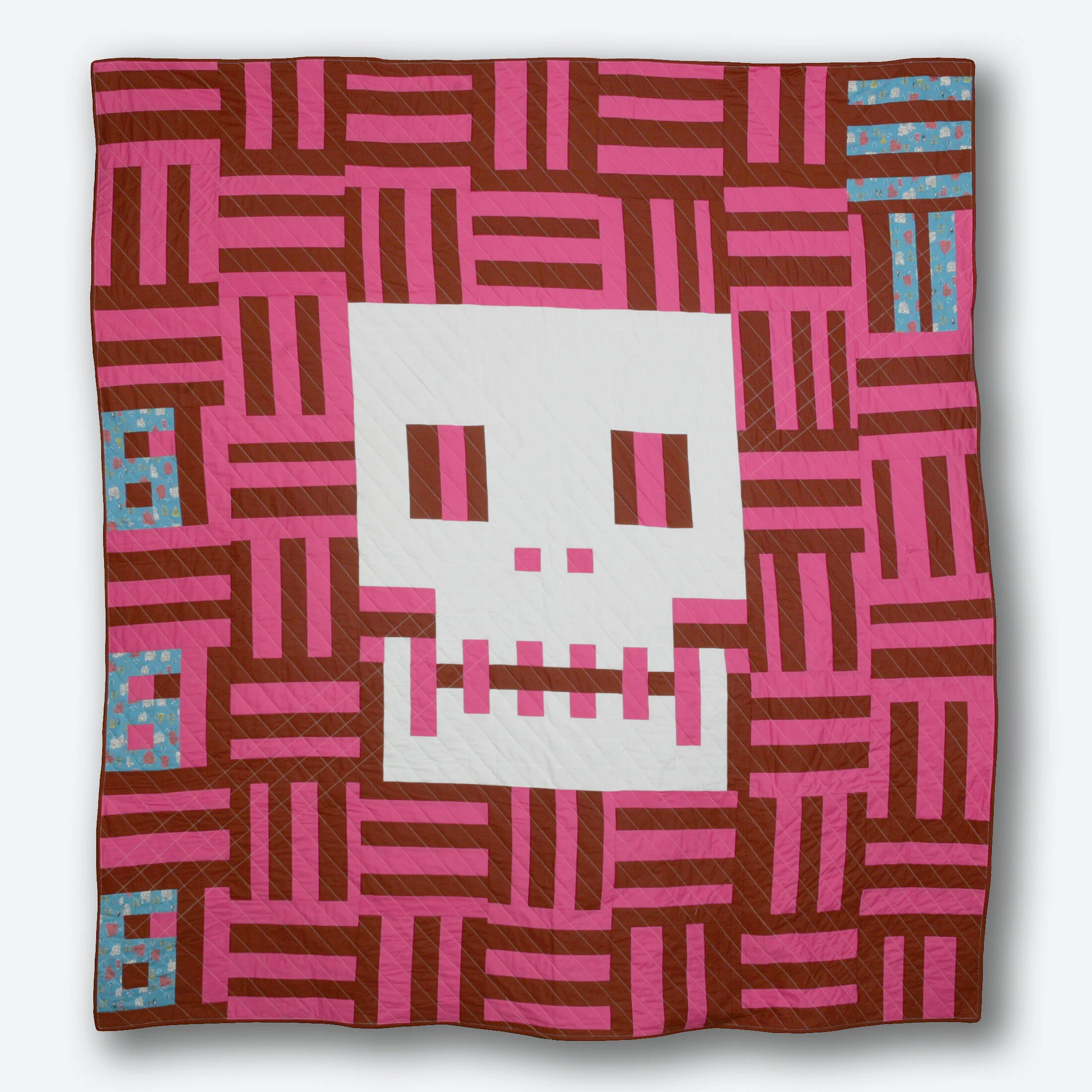 ^ Basketcase / 80" x 82" / Basket weave / 2007