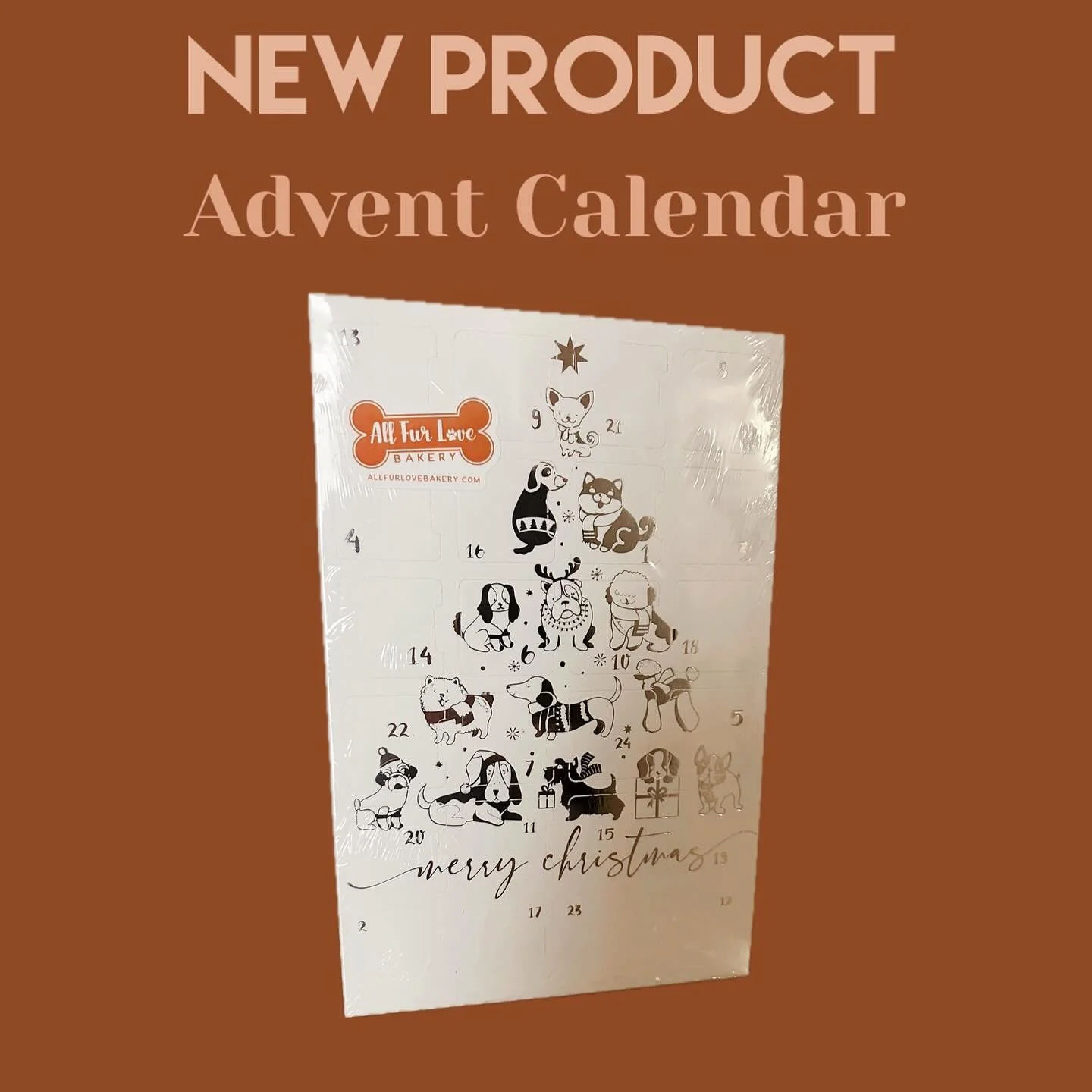 After YEARS of wanting to do one, I finally have Advent Calendars made on time for the Paw-liday!
This calendar features 24 bite sized Christmas-themed cookies. 🐾
I will have a VERY limited supply TODAY at Splootfest! (Swipe for event info➡️) Admiss