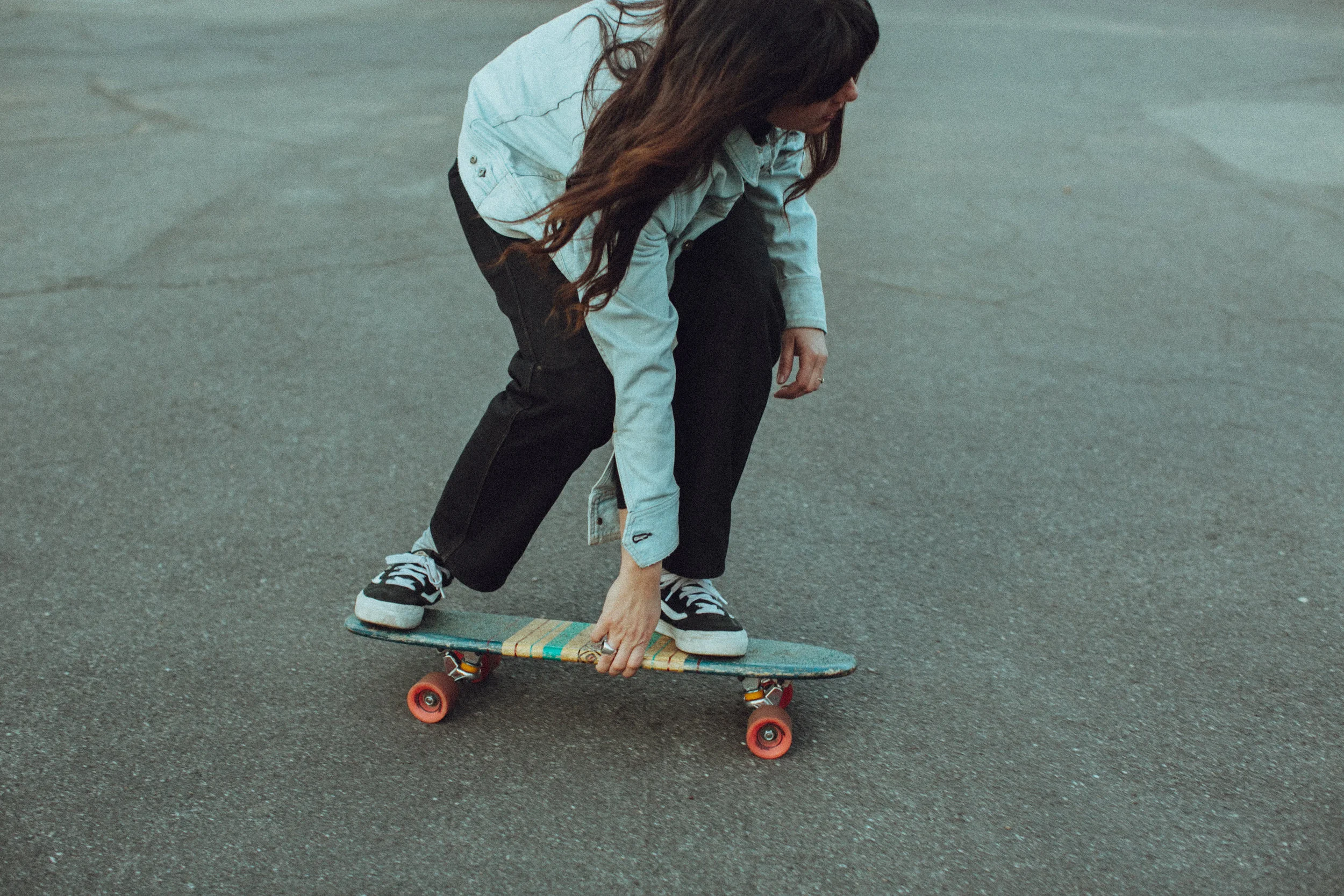 Skateboard in Topanga Canyon // Laura Goldenberger
