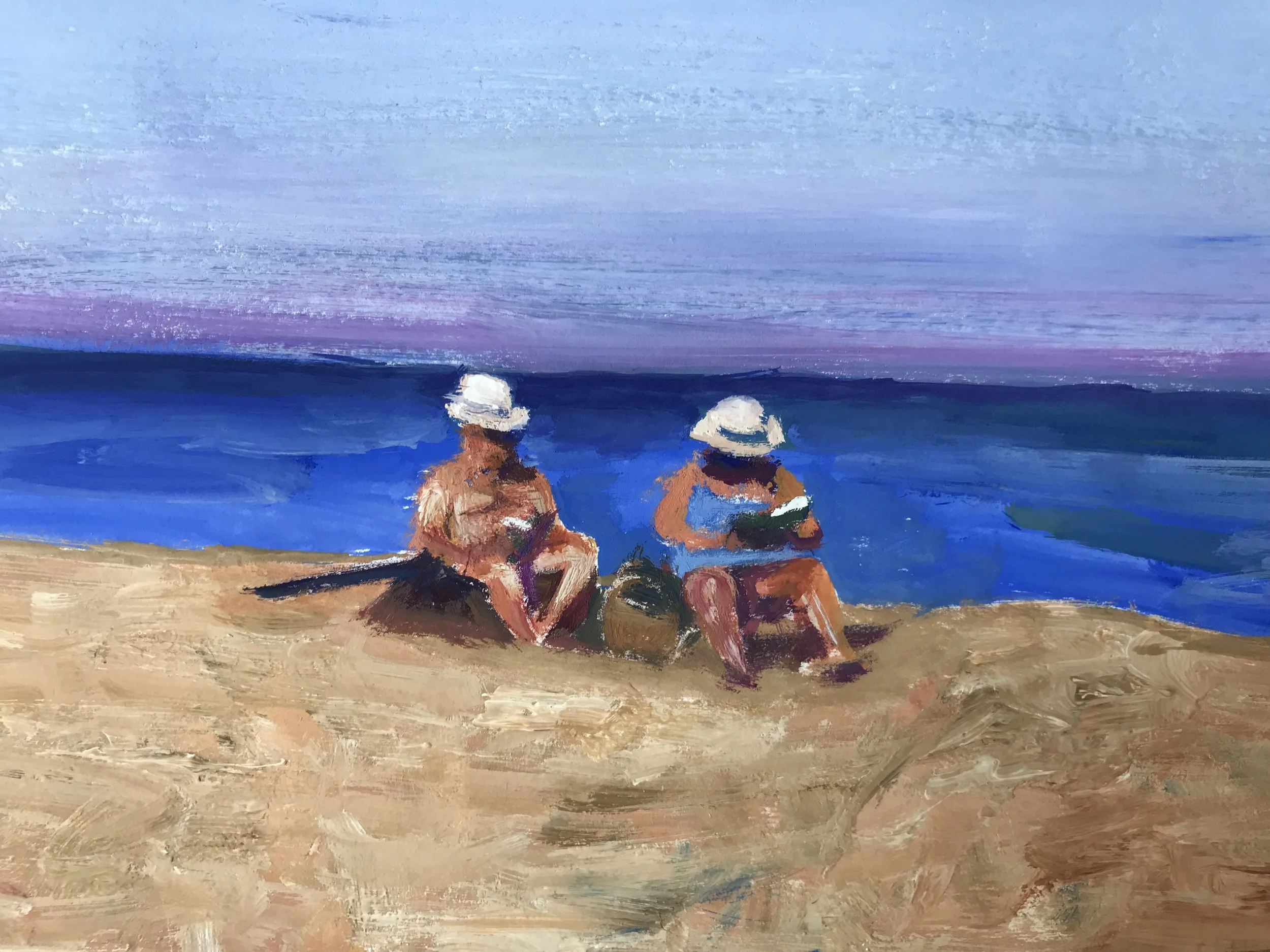 Lobsters on the Beach: Aldeburgh