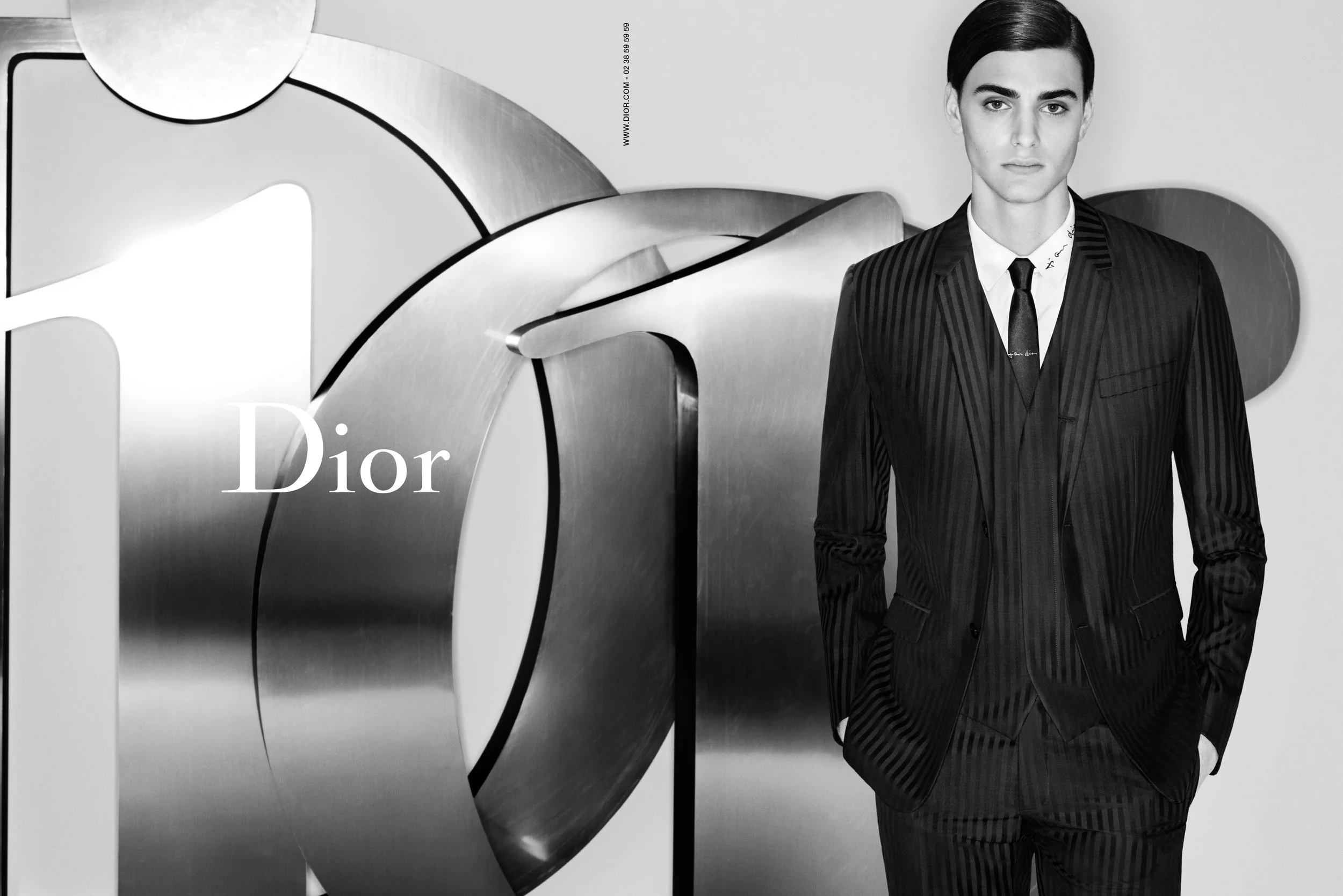 #diorhomme #karllagerfeld #colejames #ss15 #fashion #campaign #mens #krisvanaasche