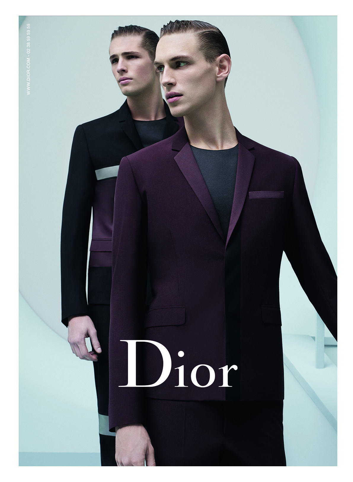 #diorhomme #karllagerfeld #ss14 #edwardwilding #victornorlander #fashion #campaign #mens #krisvvanassche