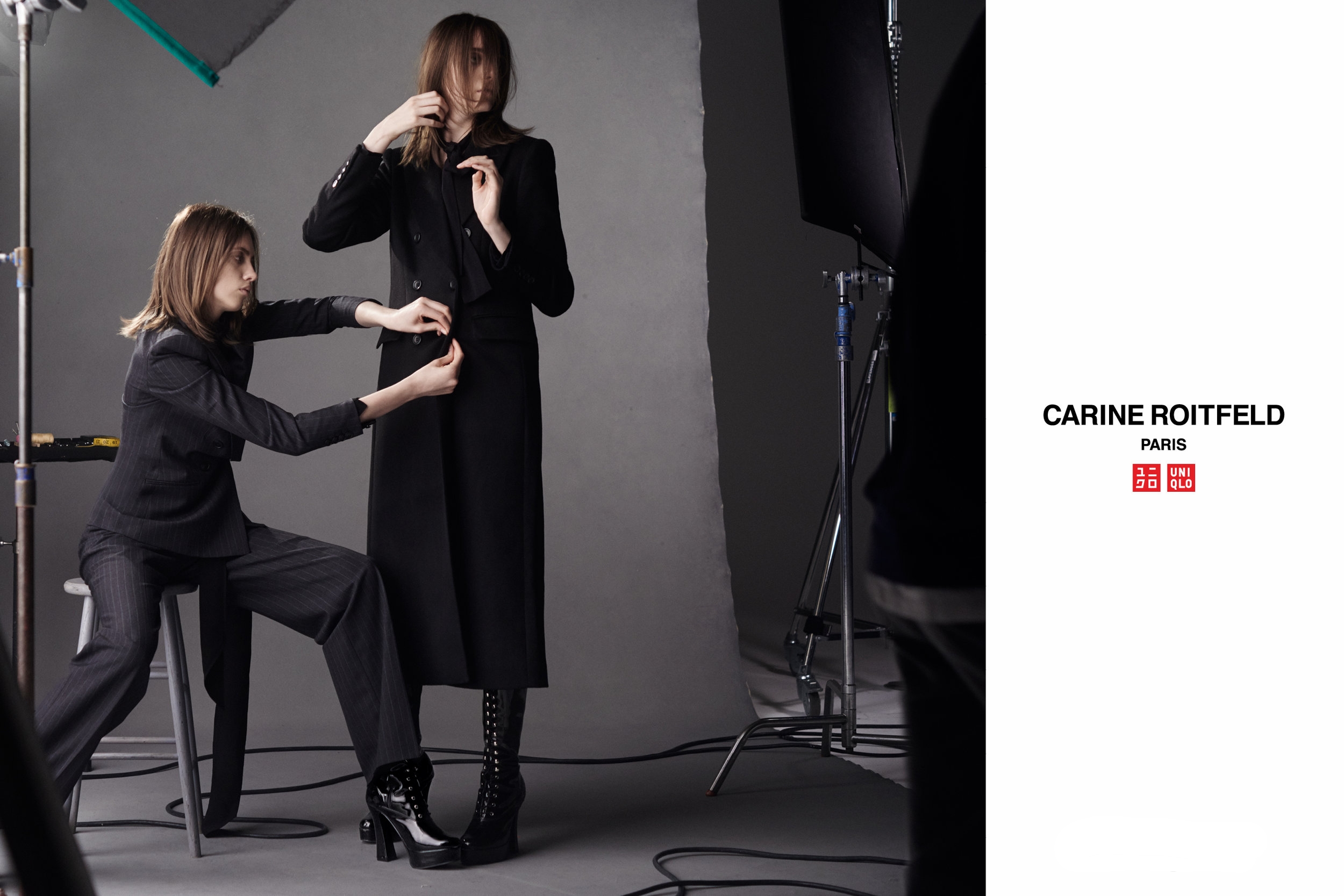 #uniqlo #carineroitfeld #stevenmeisel #fw16 #fashion #campaign #liapavlova #odettepavlova #jimkaemmerling #patmcgrath #guidopalau