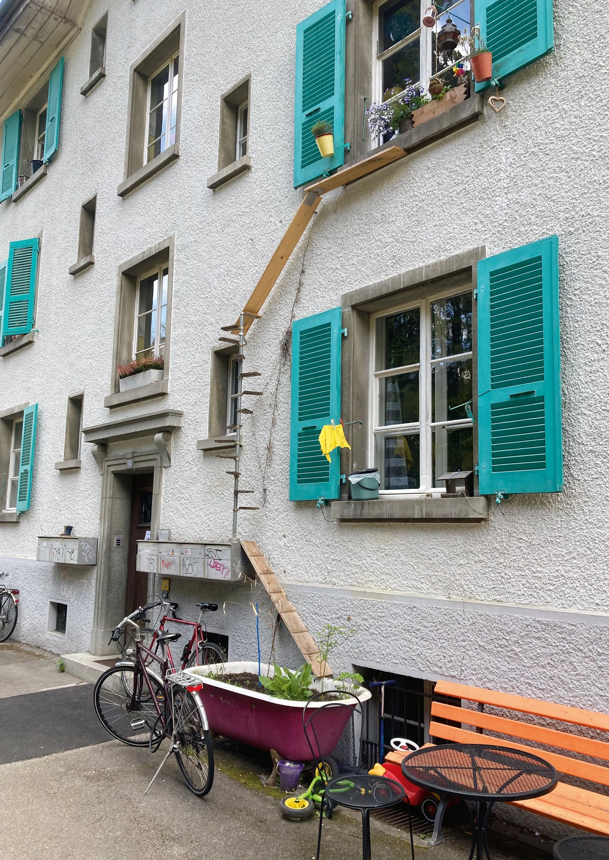 Die Vertikale der Freiheit: Wenn die Katze den Grundriss korrigiert...