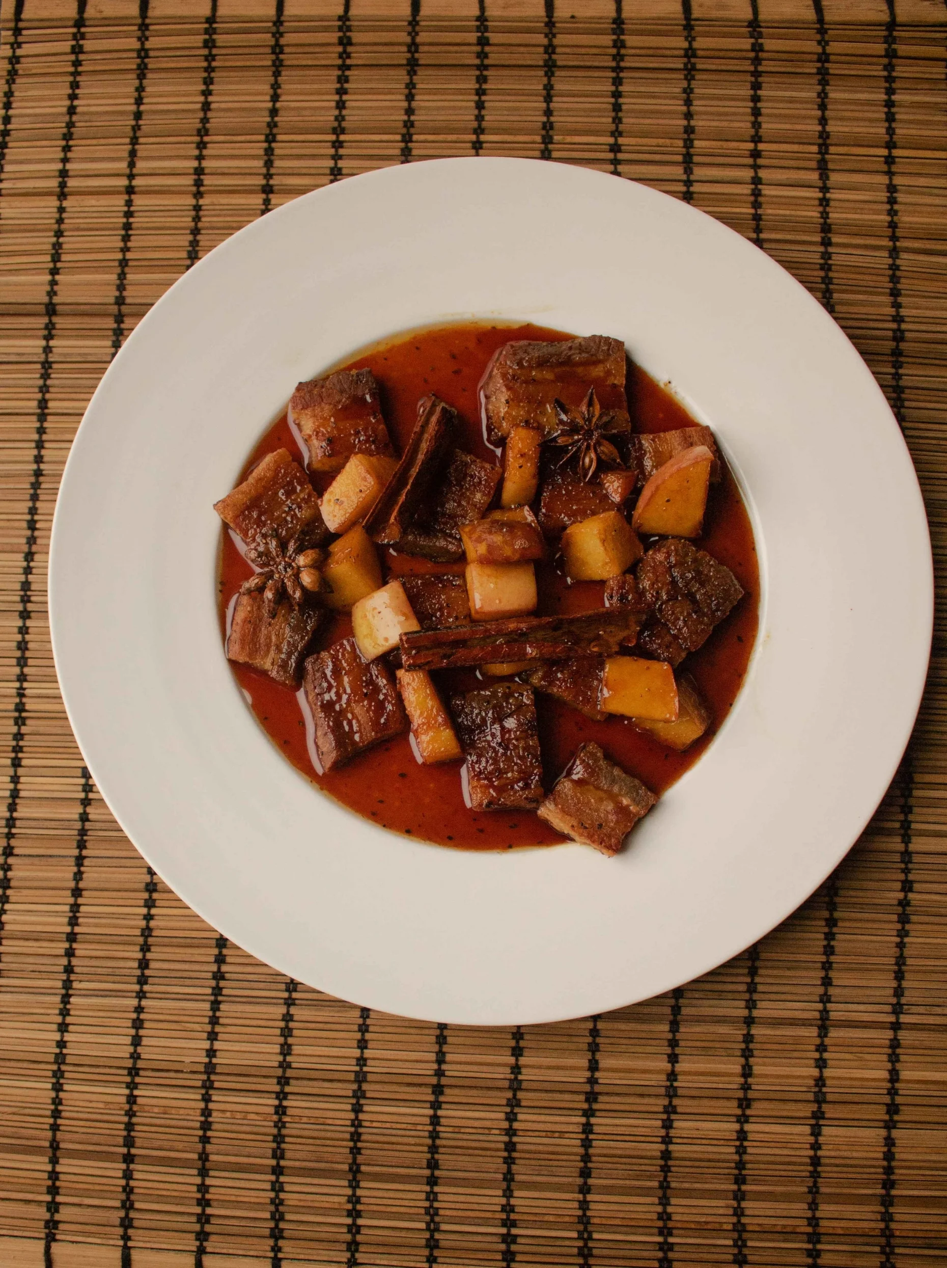Pork Belly with Apples (Liempo)