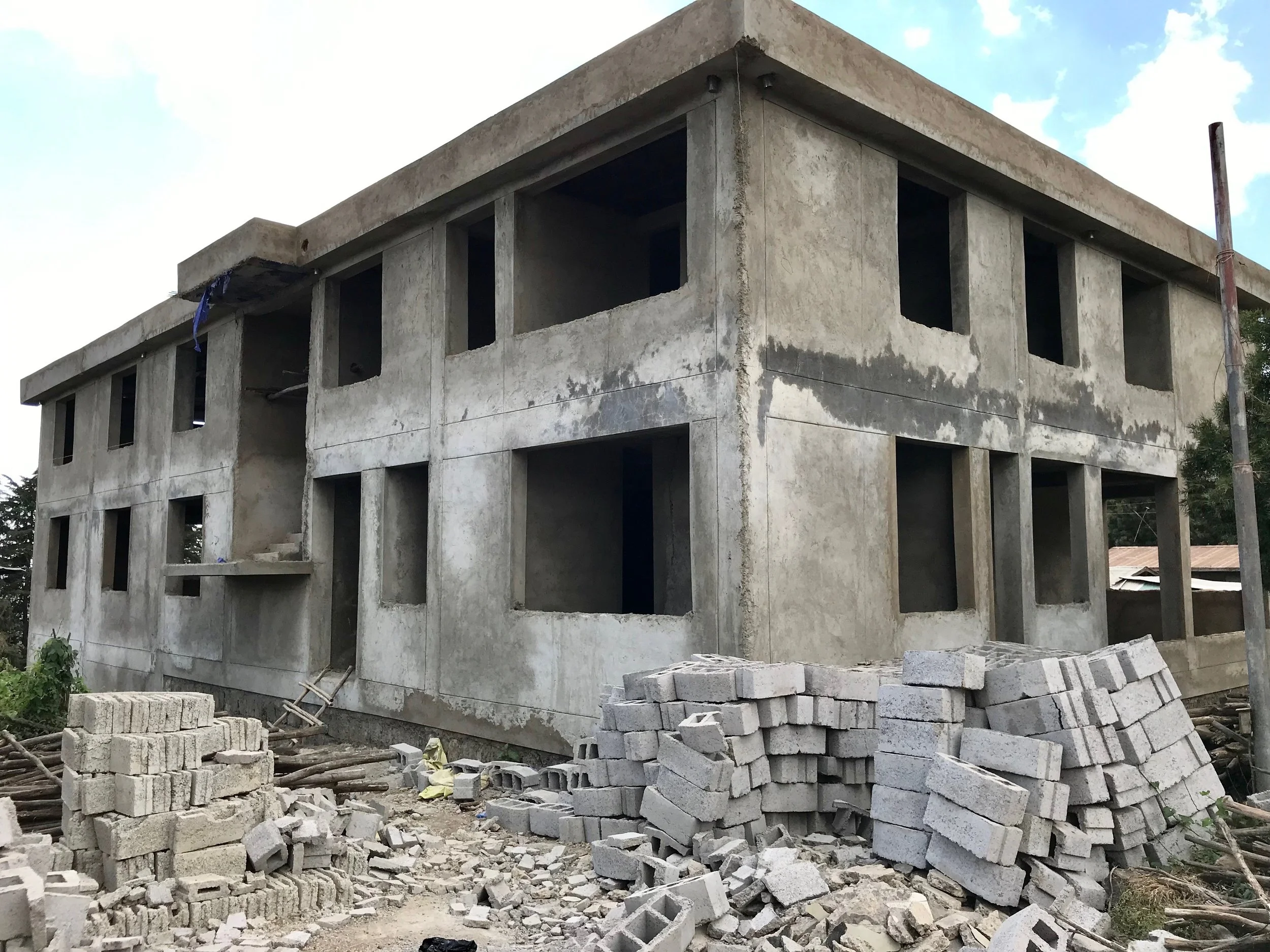 The new emergency department building should be completed by April 2019, but the hospital does have the funds to furnish it with medical equipment.